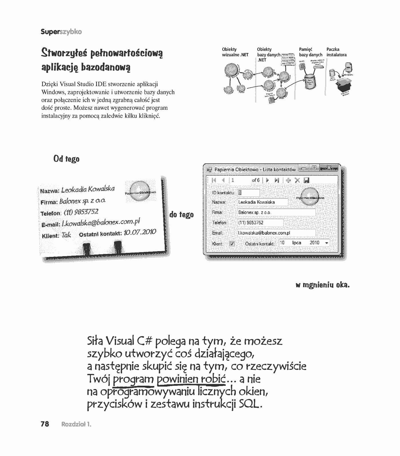Fragment „C#. Rusz głową!” — strona 60 z 71