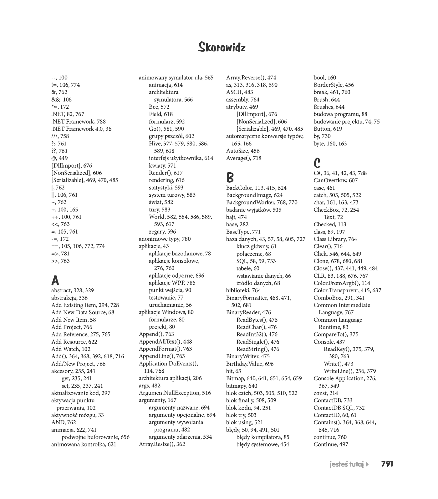 Fragment „C#. Rusz głową!” — strona 61 z 71