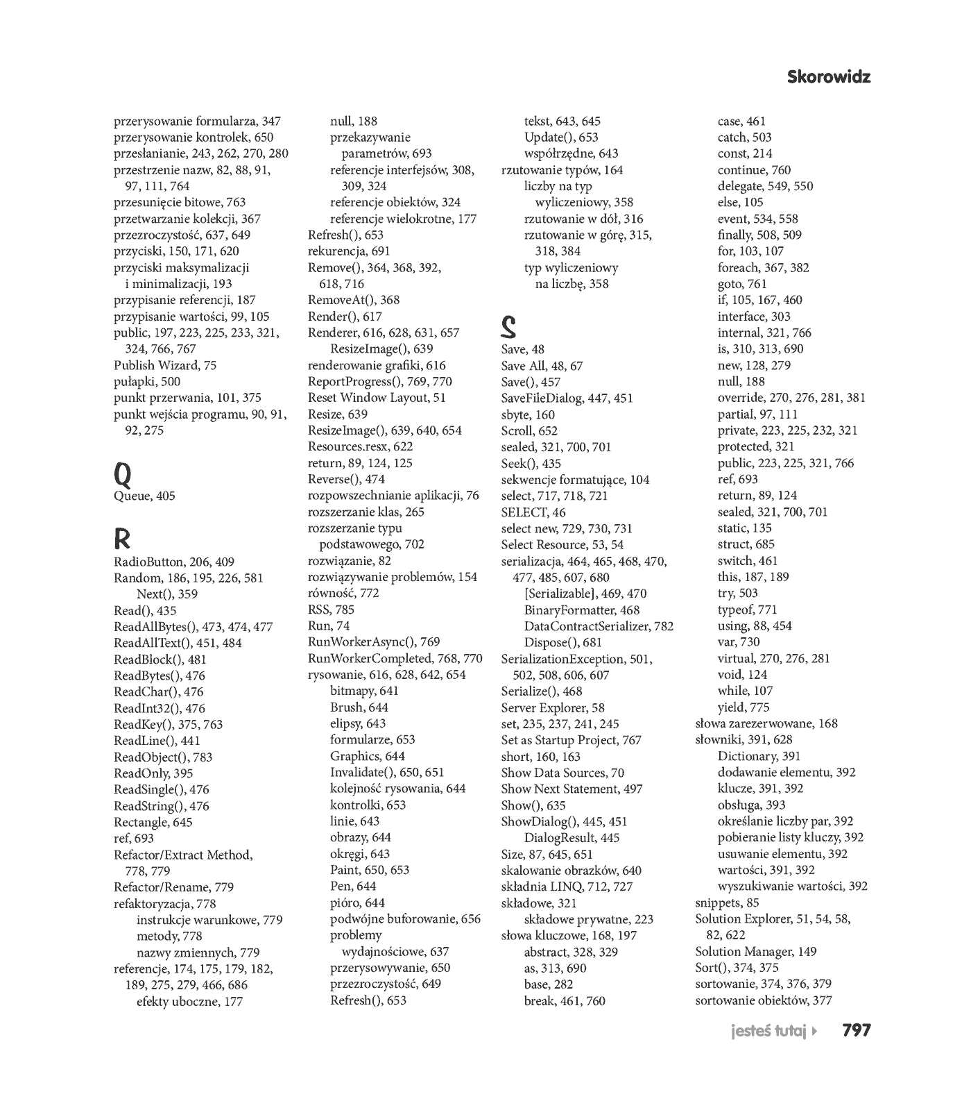 Fragment „C#. Rusz głową!” — strona 67 z 71