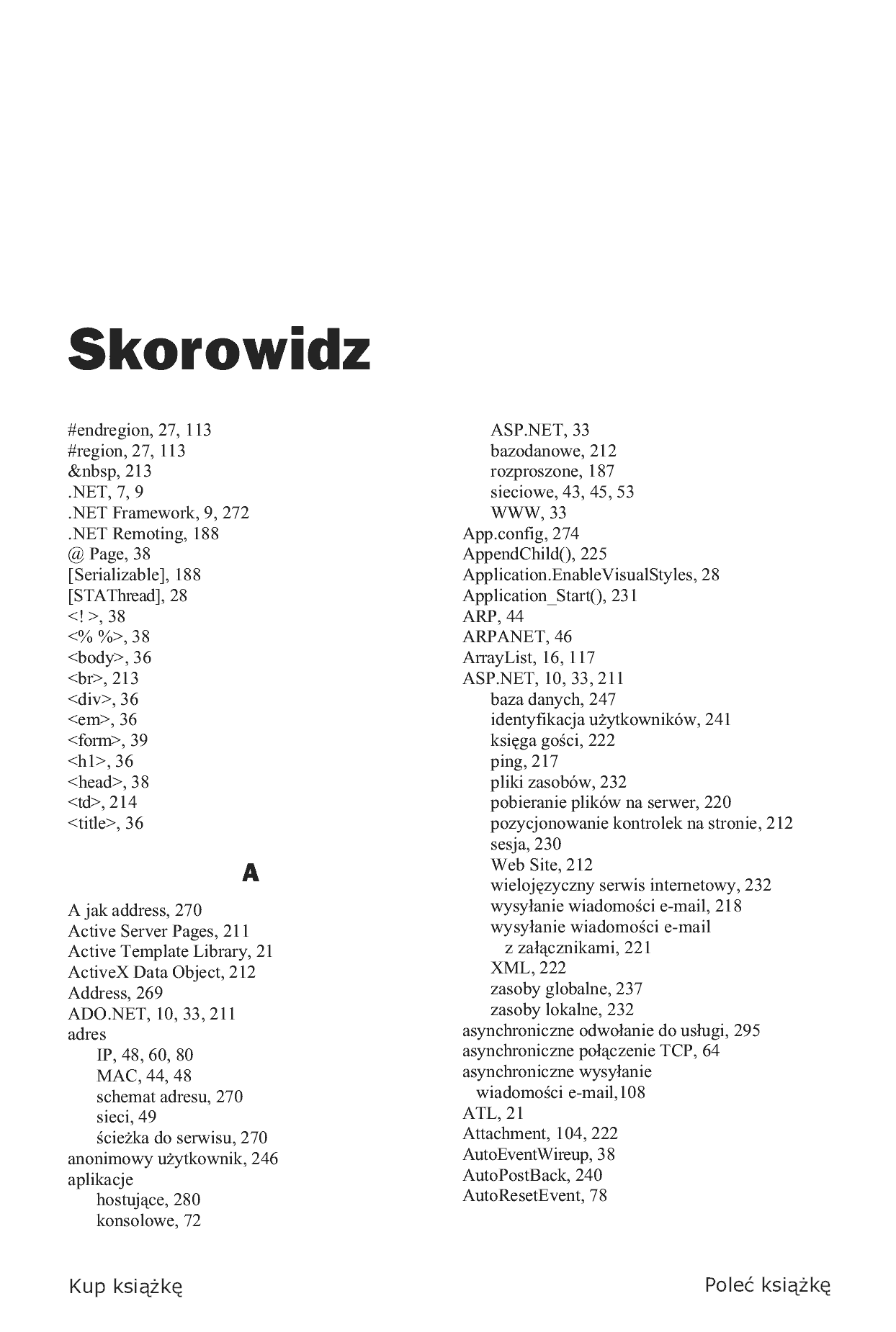 Fragment „C#. Tworzenie aplikacji sieciowych. Gotowe projekty” — strona 31 z 46