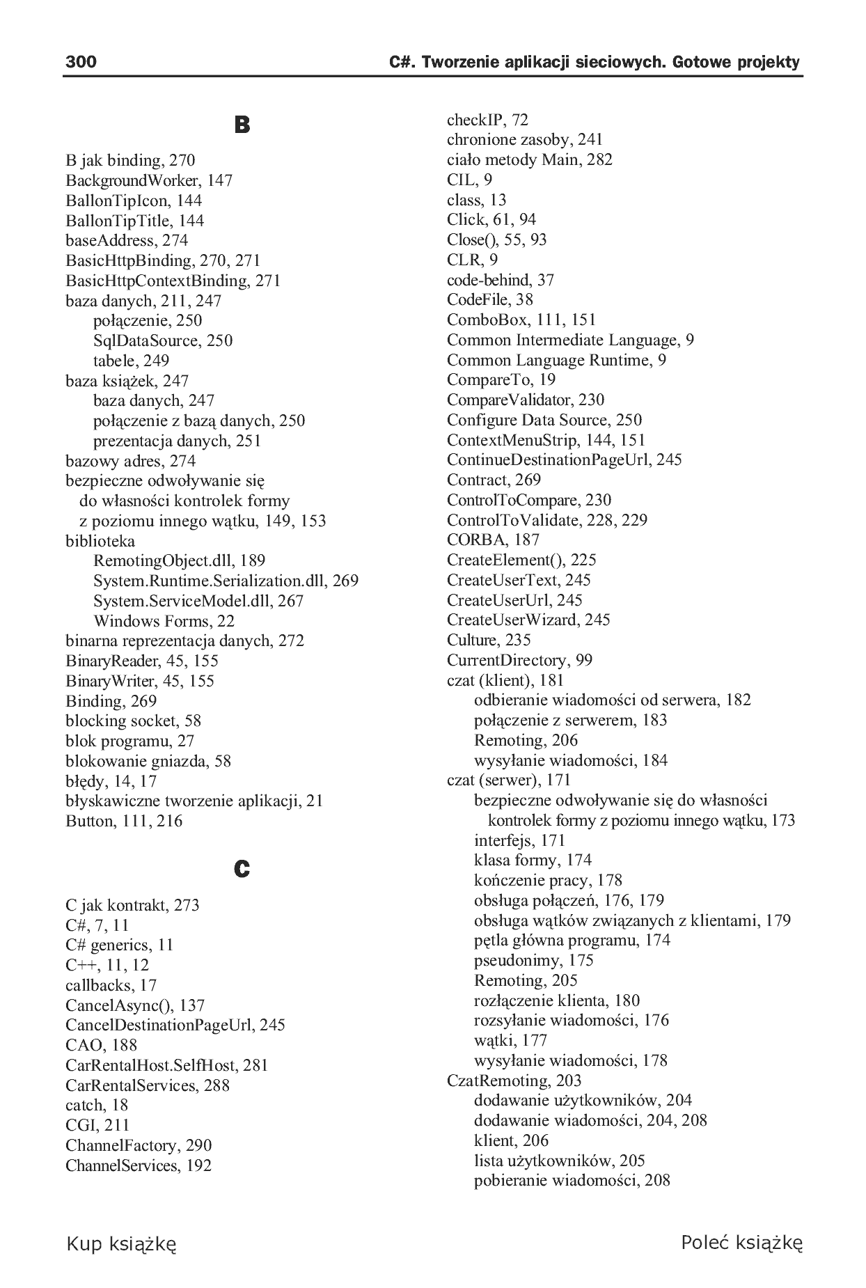 Fragment „C#. Tworzenie aplikacji sieciowych. Gotowe projekty” — strona 32 z 46
