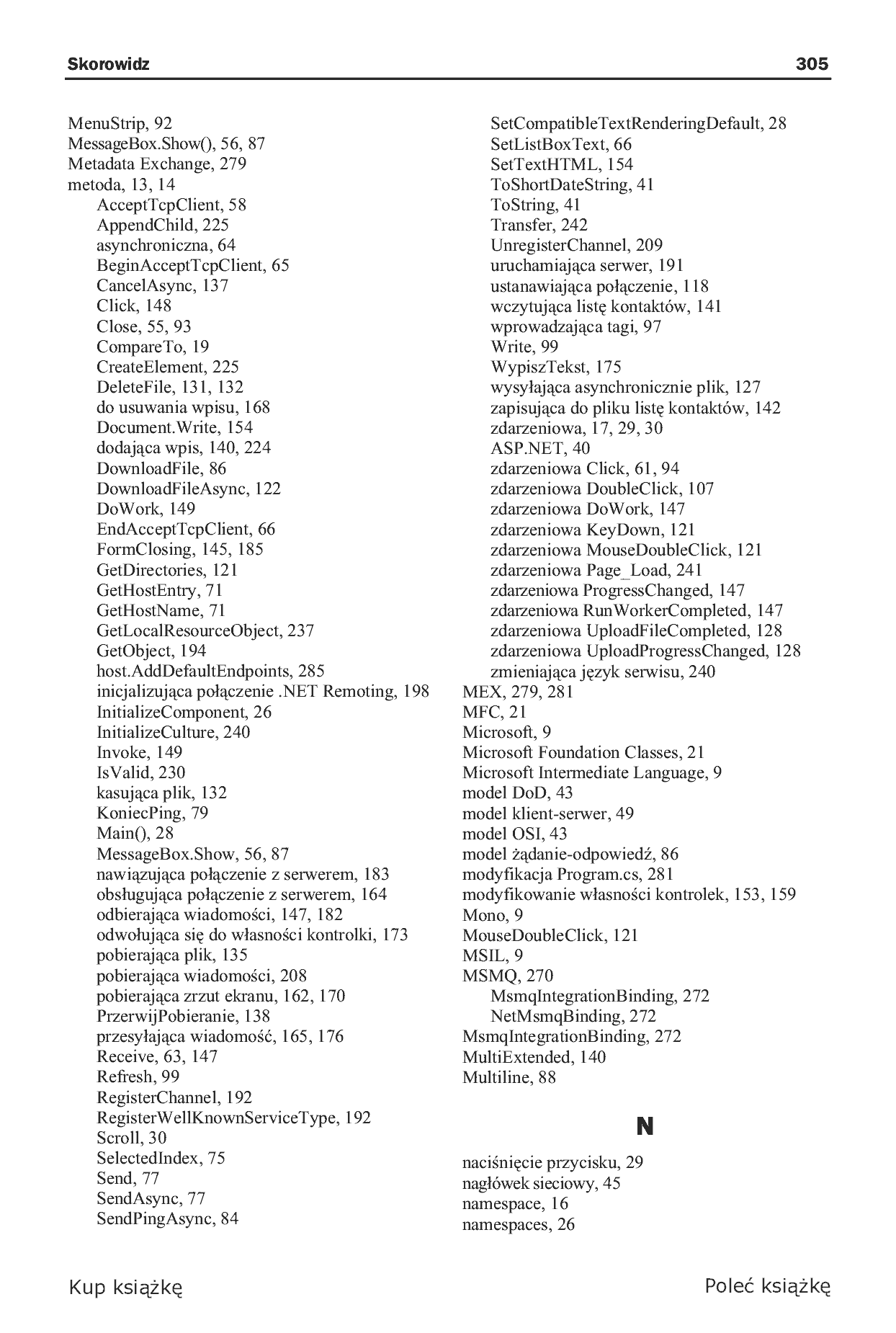 Fragment „C#. Tworzenie aplikacji sieciowych. Gotowe projekty” — strona 37 z 46