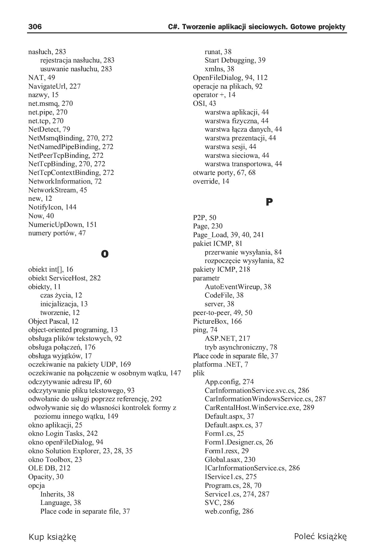 Fragment „C#. Tworzenie aplikacji sieciowych. Gotowe projekty” — strona 38 z 46