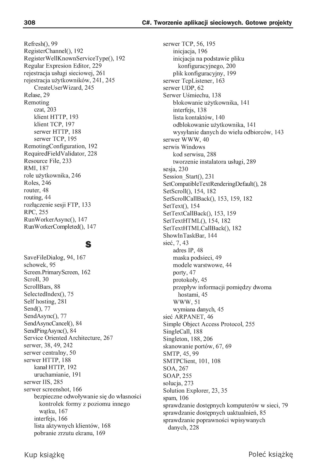 Fragment „C#. Tworzenie aplikacji sieciowych. Gotowe projekty” — strona 40 z 46