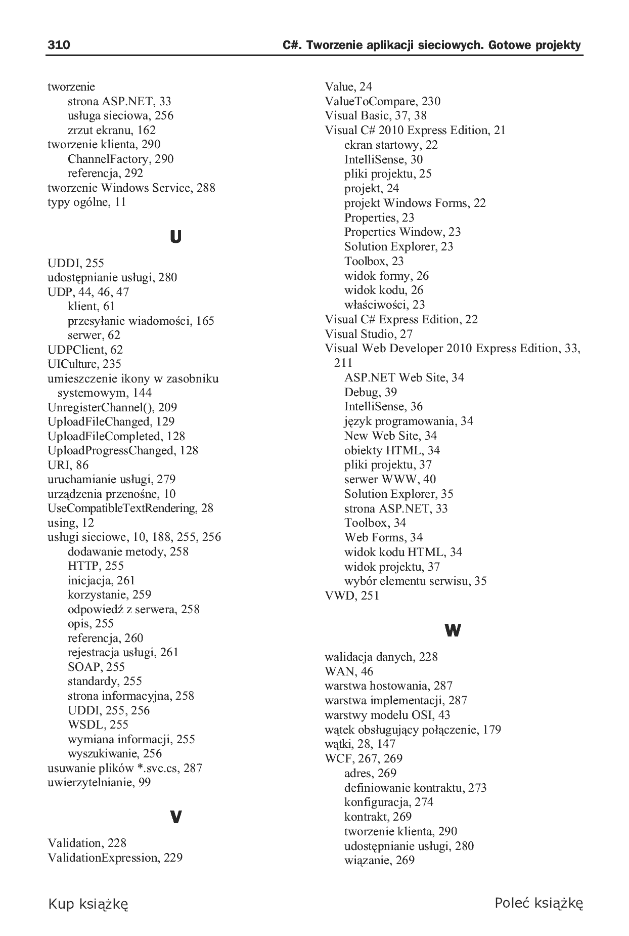 Fragment „C#. Tworzenie aplikacji sieciowych. Gotowe projekty” — strona 42 z 46