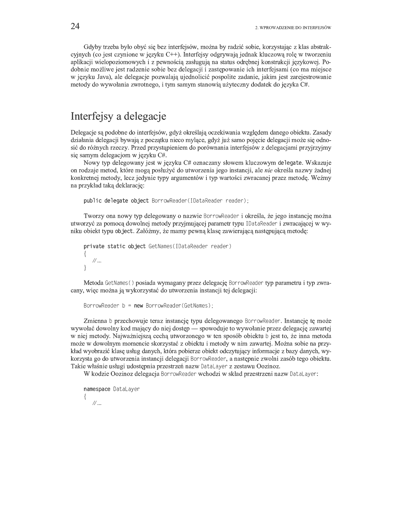 Fragment „C#. Wzorce projektowe” — strona 10 z 16