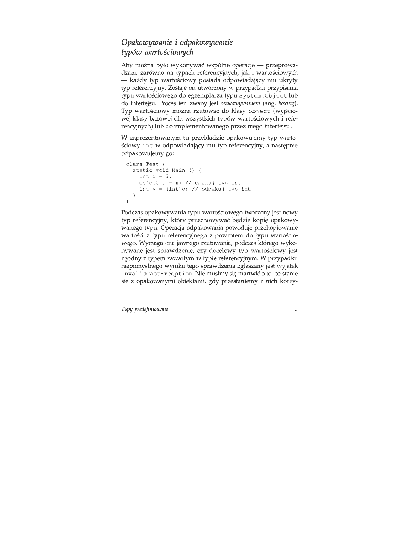Fragment „C#. Leksykon kieszonkowy” — strona 6 z 13