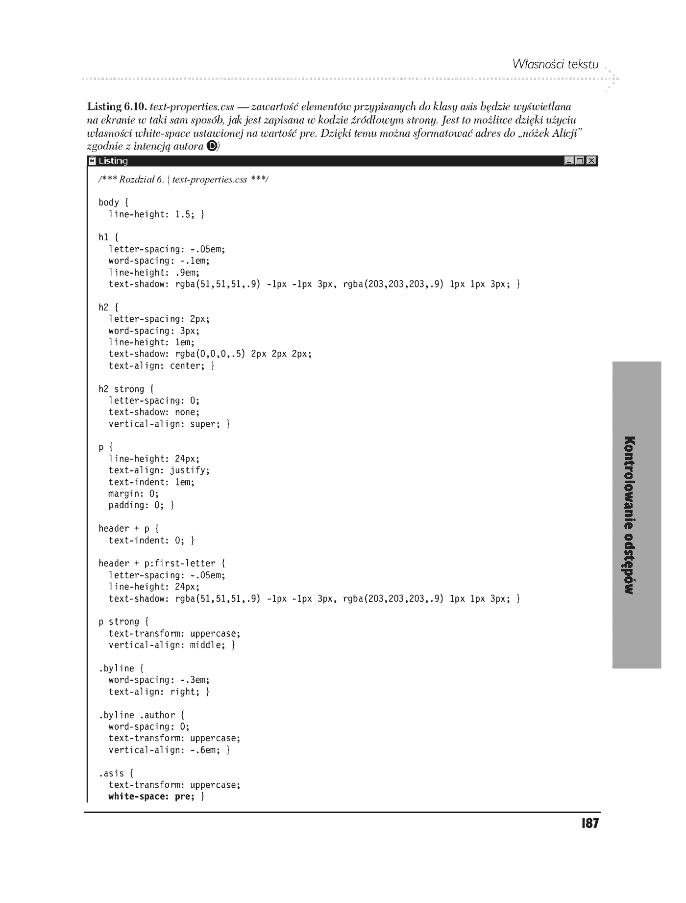 Fragment „CSS3. Szybki start. Wydanie V” — strona 27 z 45