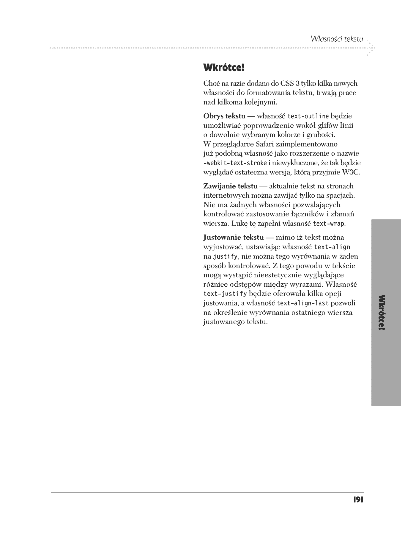 Fragment „CSS3. Szybki start. Wydanie V” — strona 31 z 45