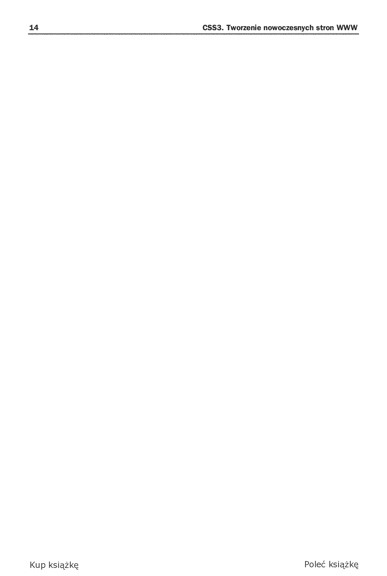 Fragment „CSS3. Tworzenie nowoczesnych stron WWW” — strona 12 z 46