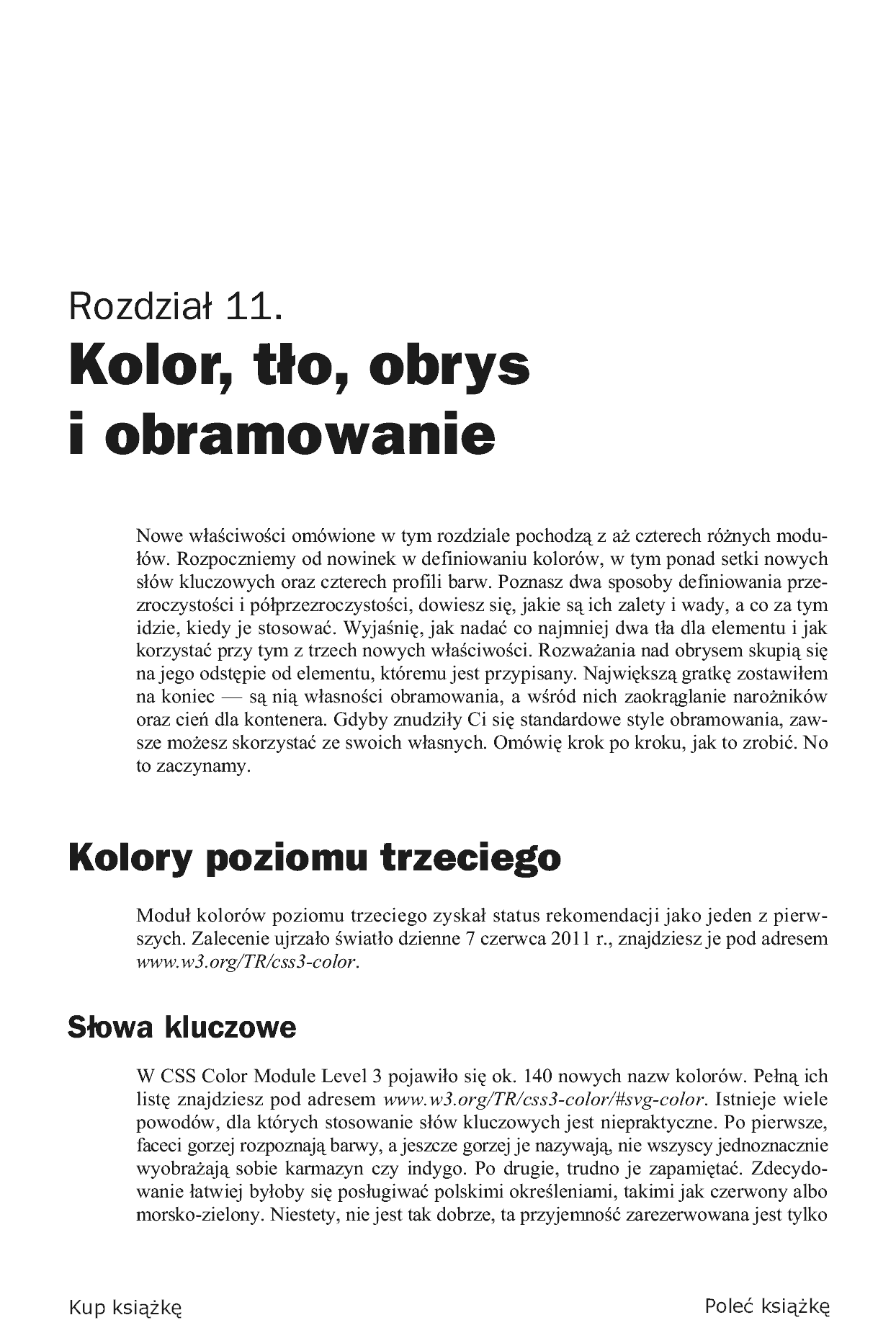 Fragment „CSS3. Tworzenie nowoczesnych stron WWW” — strona 13 z 46