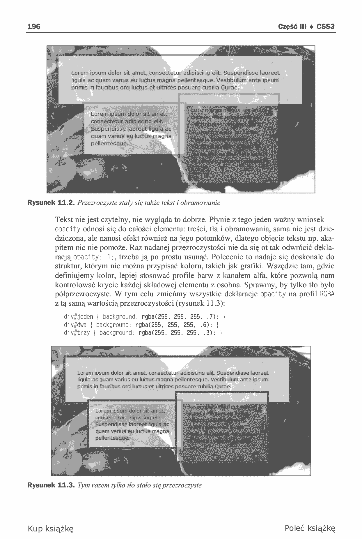 Fragment „CSS3. Tworzenie nowoczesnych stron WWW” — strona 16 z 46