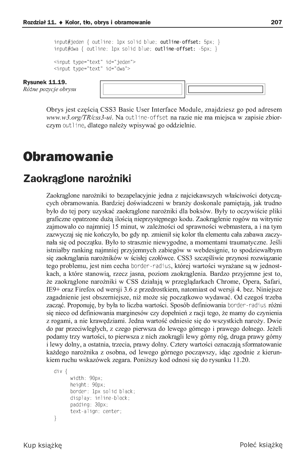 Fragment „CSS3. Tworzenie nowoczesnych stron WWW” — strona 27 z 46