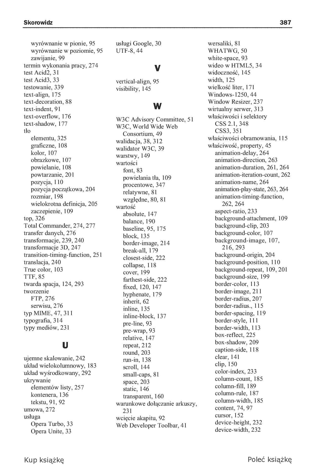Fragment „CSS3. Tworzenie nowoczesnych stron WWW” — strona 41 z 46