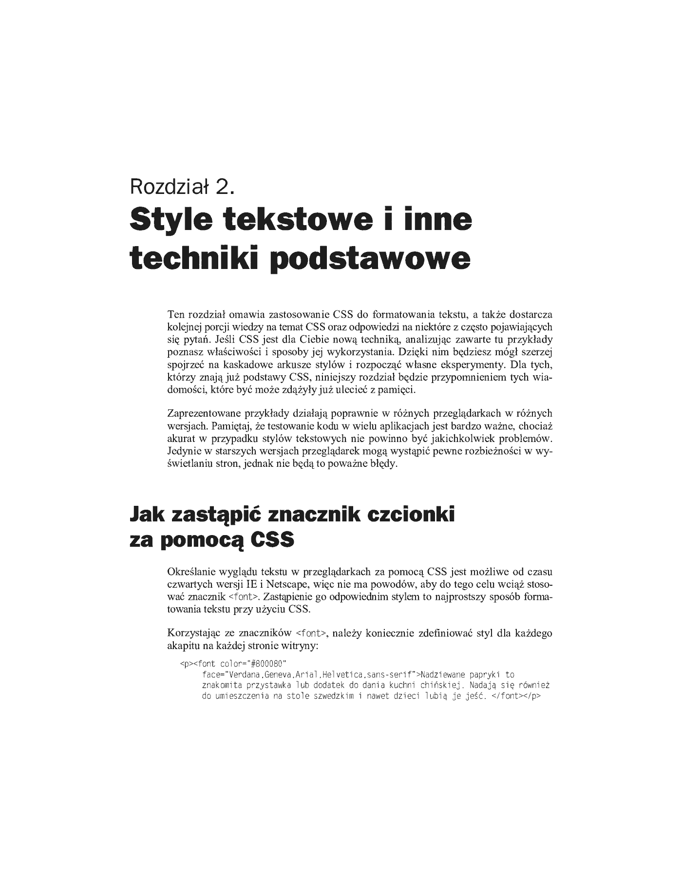 Fragment „CSS. Antologia. 101 wskazówek i trików” — strona 6 z 39