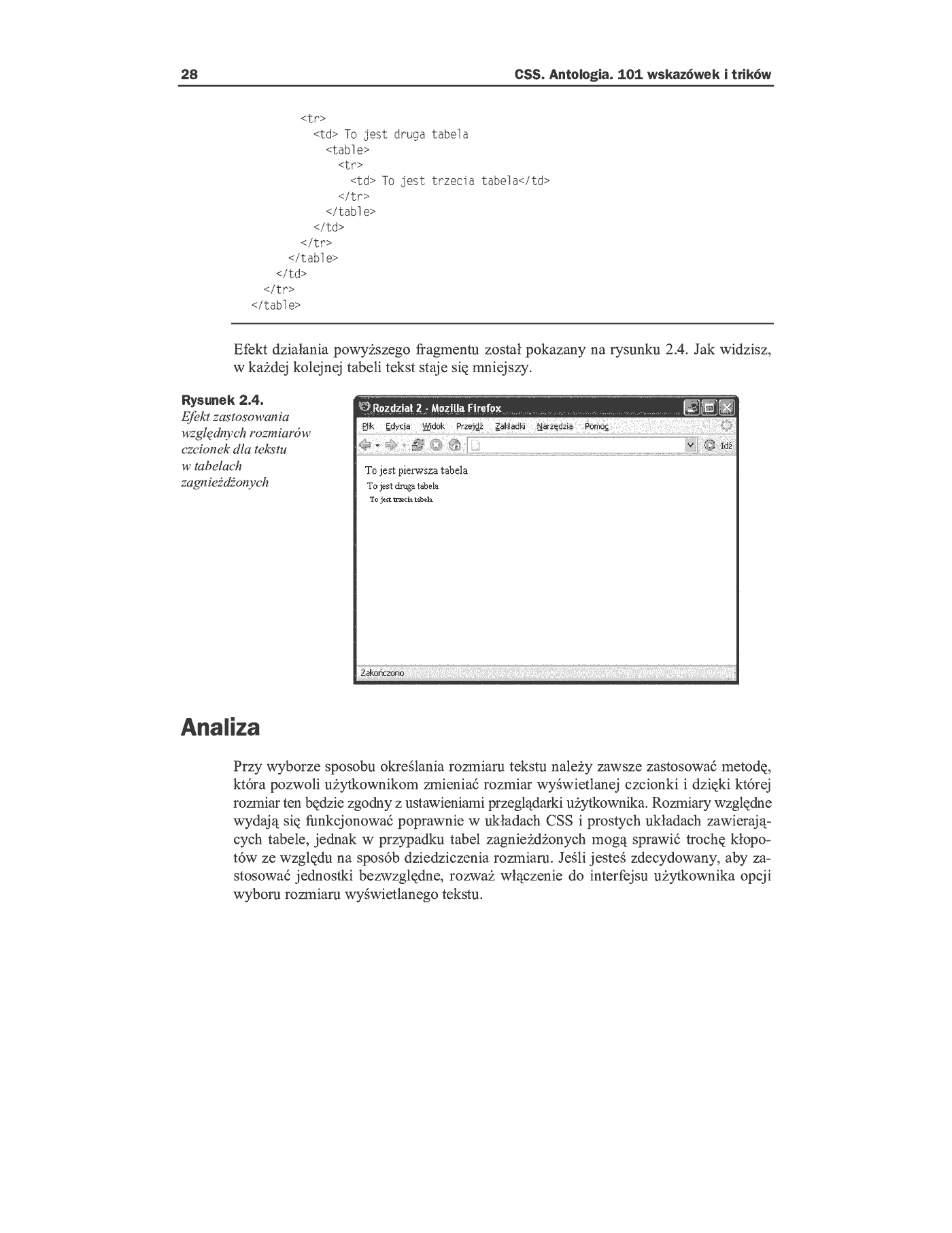 Fragment „CSS. Antologia. 101 wskazówek i trików” — strona 13 z 39