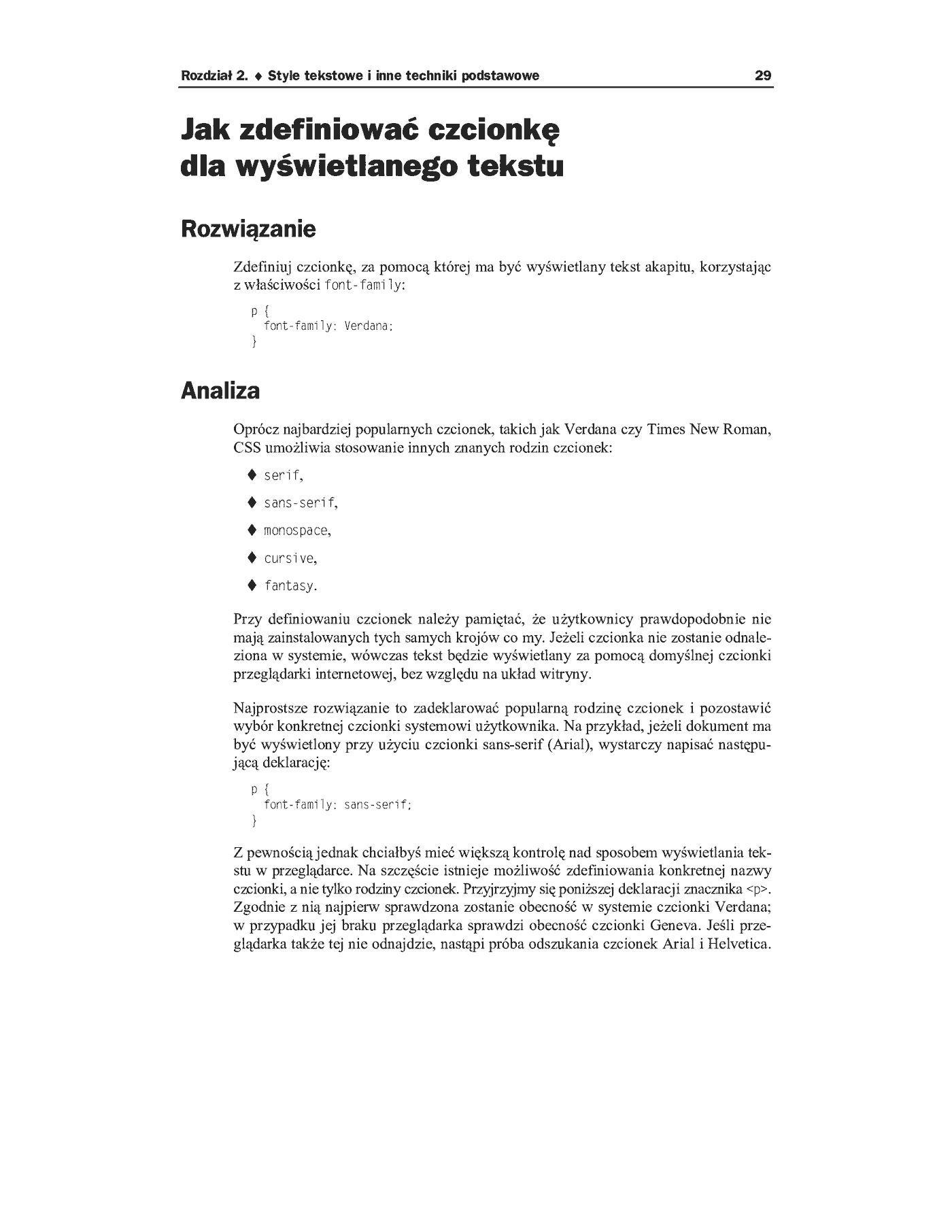 Fragment „CSS. Antologia. 101 wskazówek i trików” — strona 14 z 39
