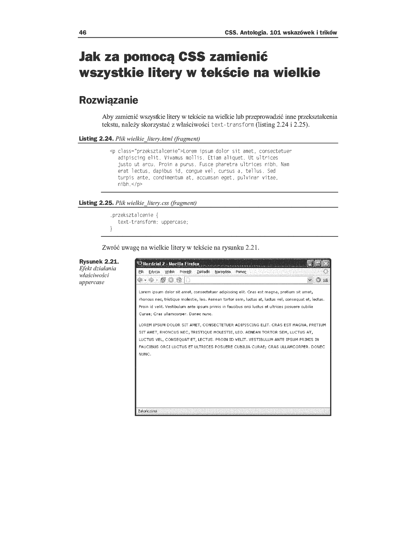 Fragment „CSS. Antologia. 101 wskazówek i trików” — strona 31 z 39
