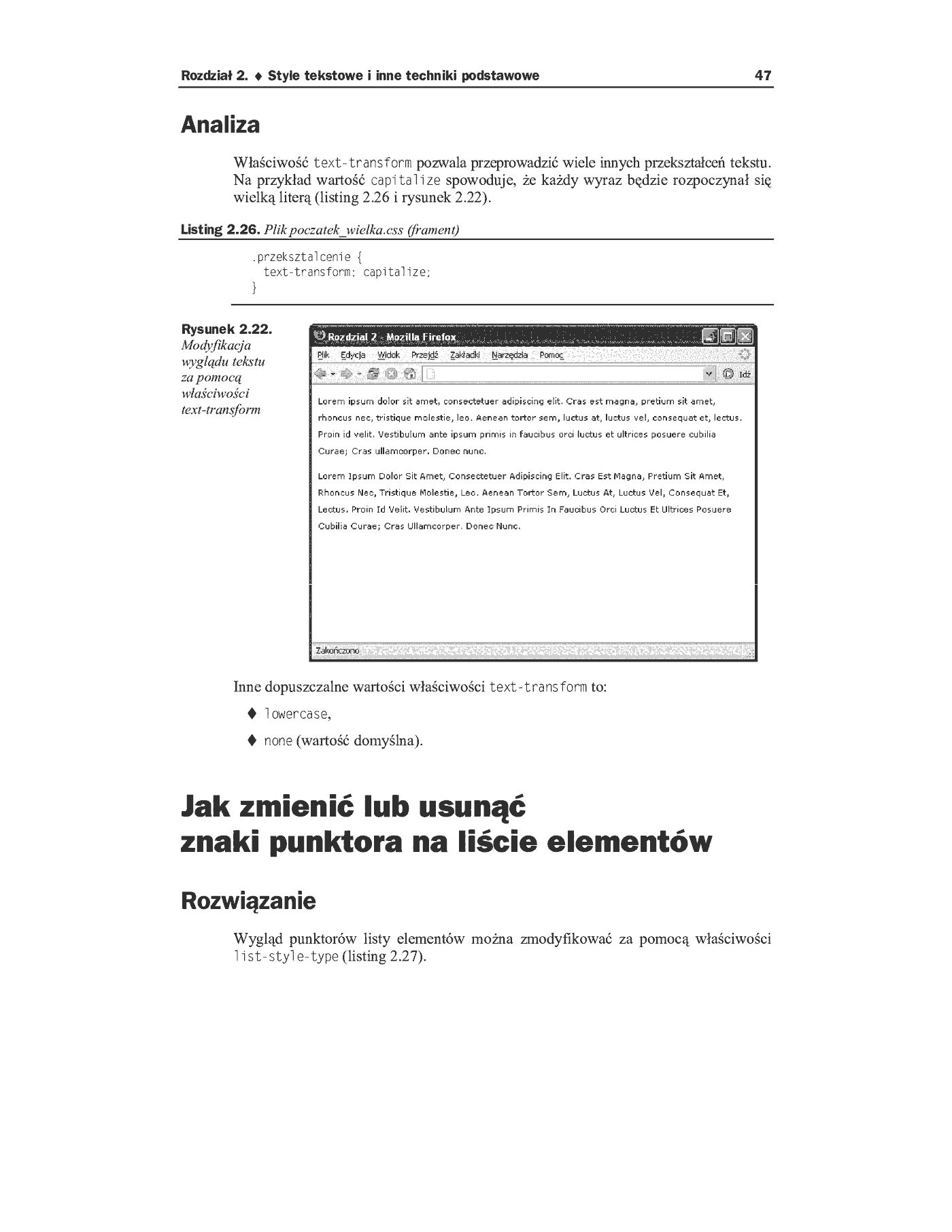 Fragment „CSS. Antologia. 101 wskazówek i trików” — strona 32 z 39
