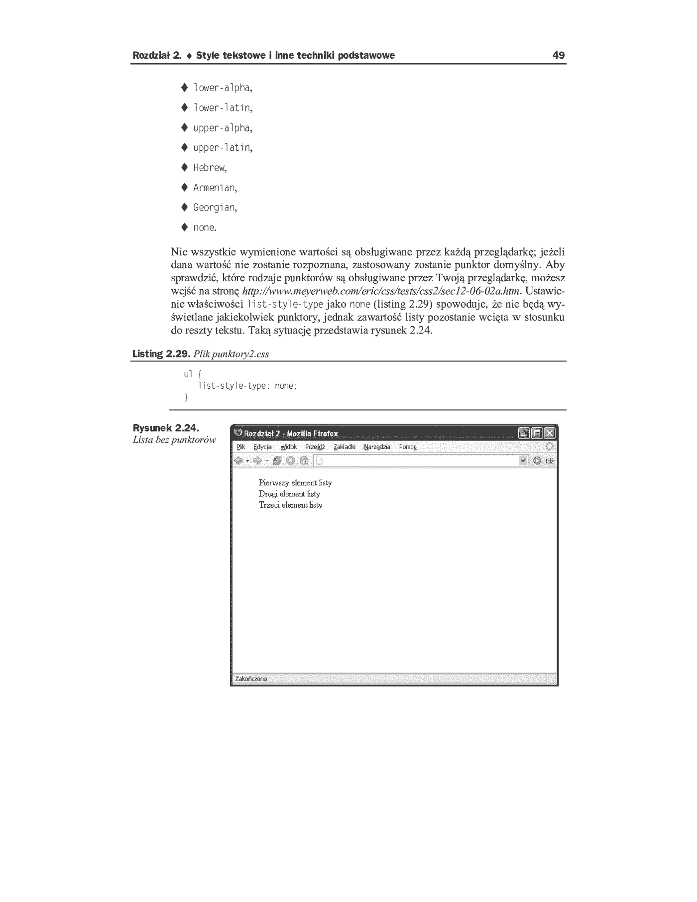 Fragment „CSS. Antologia. 101 wskazówek i trików” — strona 34 z 39