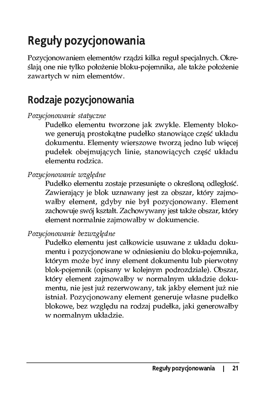 Fragment „CSS. Leksykon kieszonkowy” — strona 4 z 12