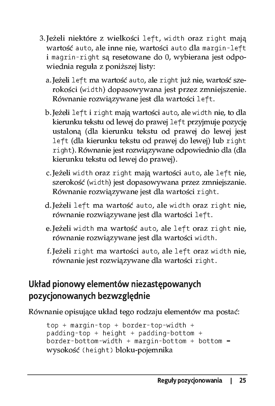 Fragment „CSS. Leksykon kieszonkowy” — strona 8 z 12