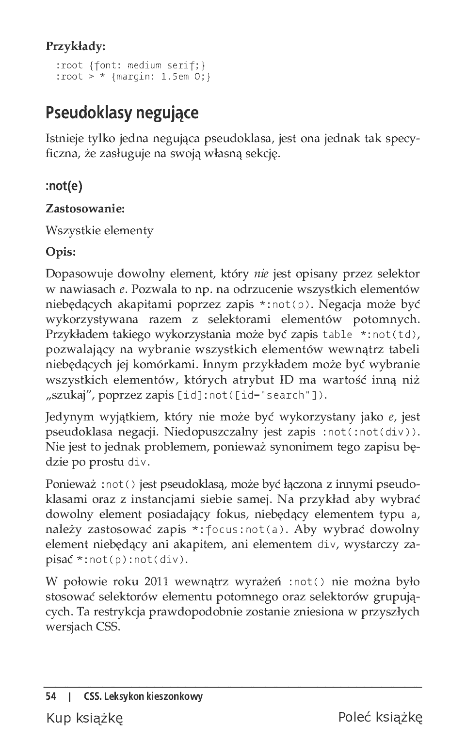 Fragment „CSS. Leksykon kieszonkowy. Wydanie IV” — strona 16 z 34