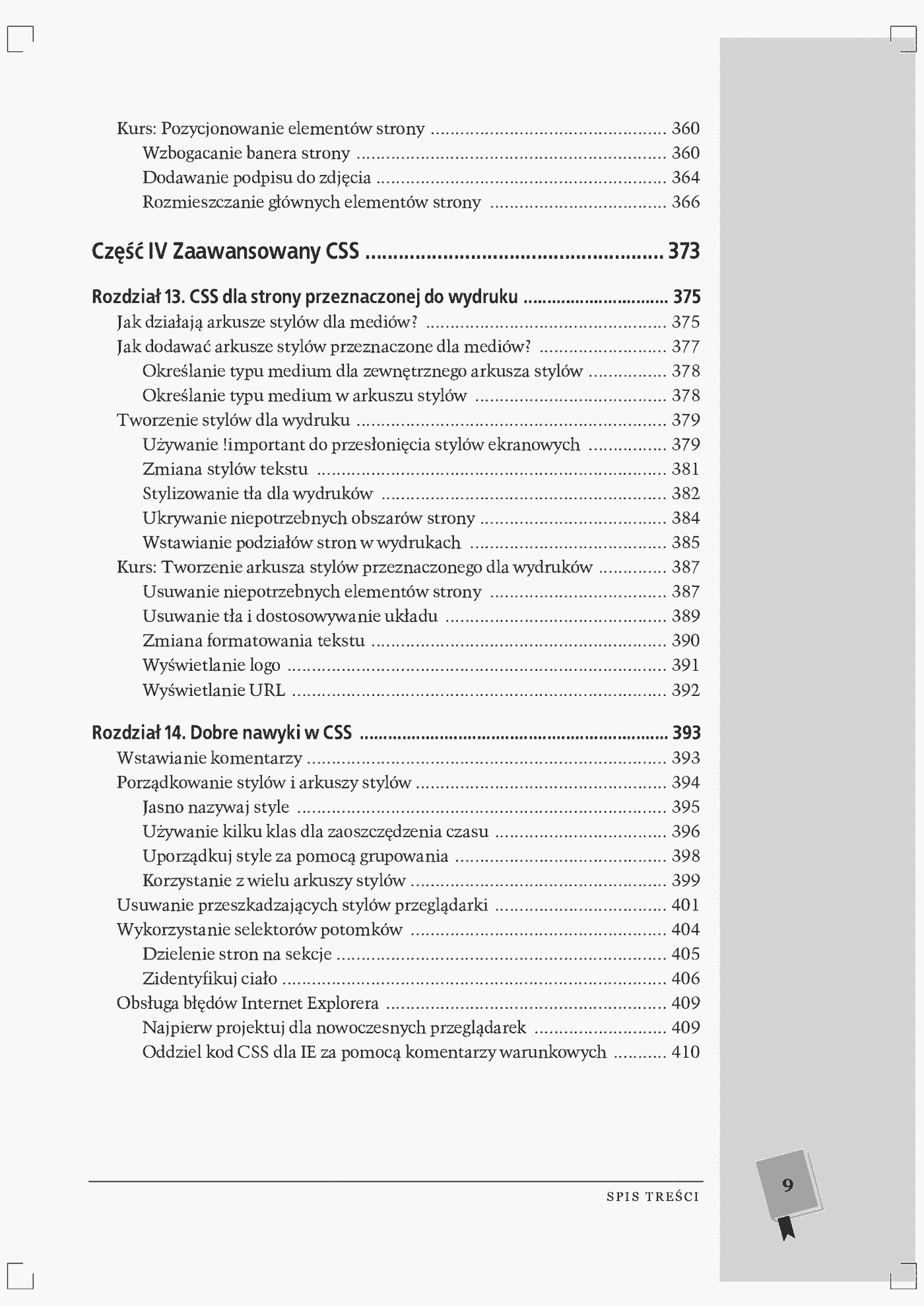 Fragment „CSS. Nieoficjalny podręcznik” — strona 8 z 25