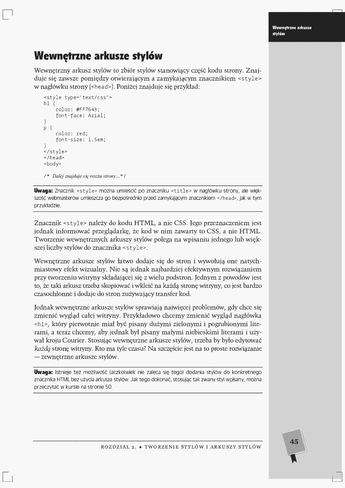 Fragment „CSS. Nieoficjalny podręcznik” — strona 14 z 25