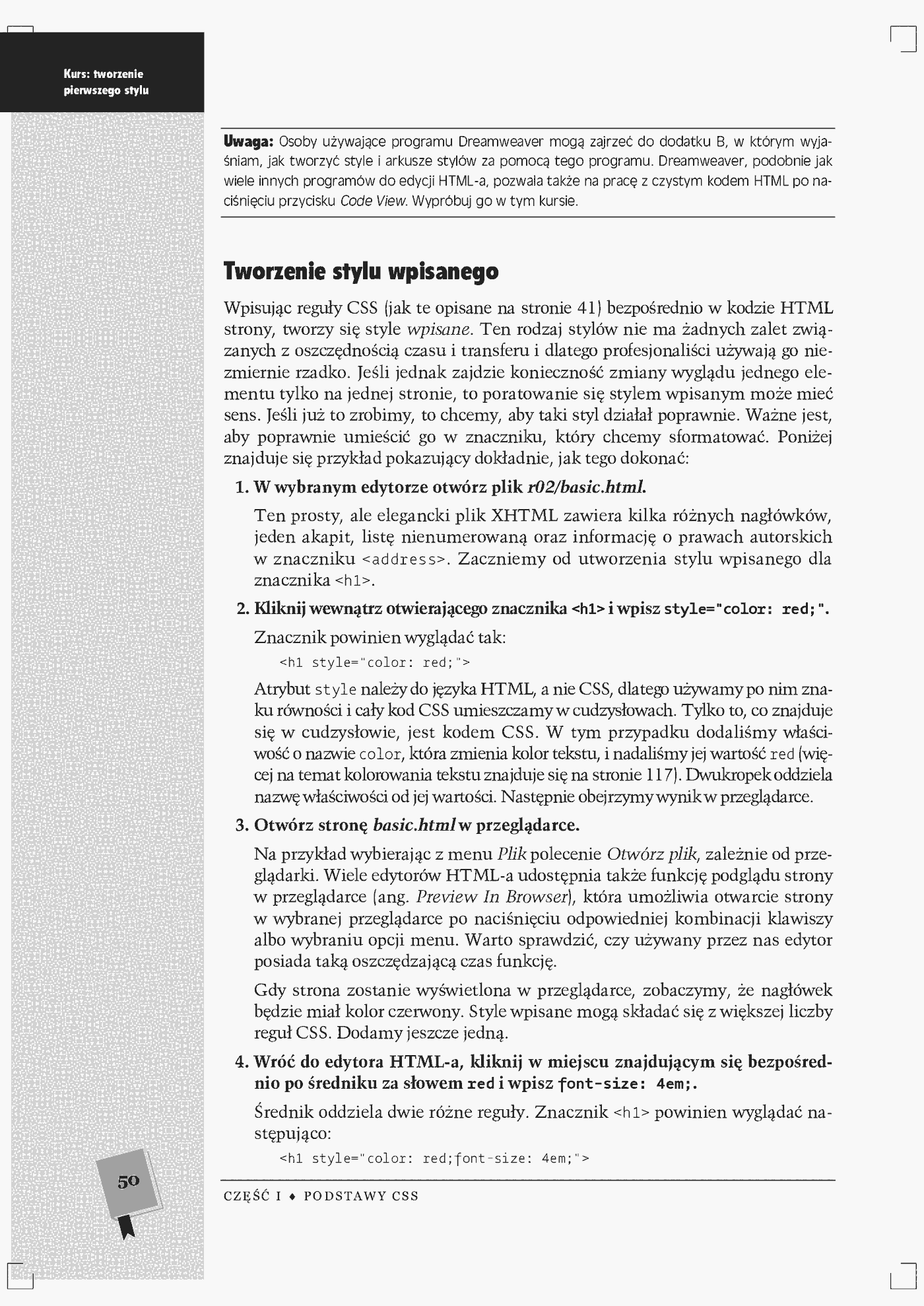 Fragment „CSS. Nieoficjalny podręcznik” — strona 19 z 25