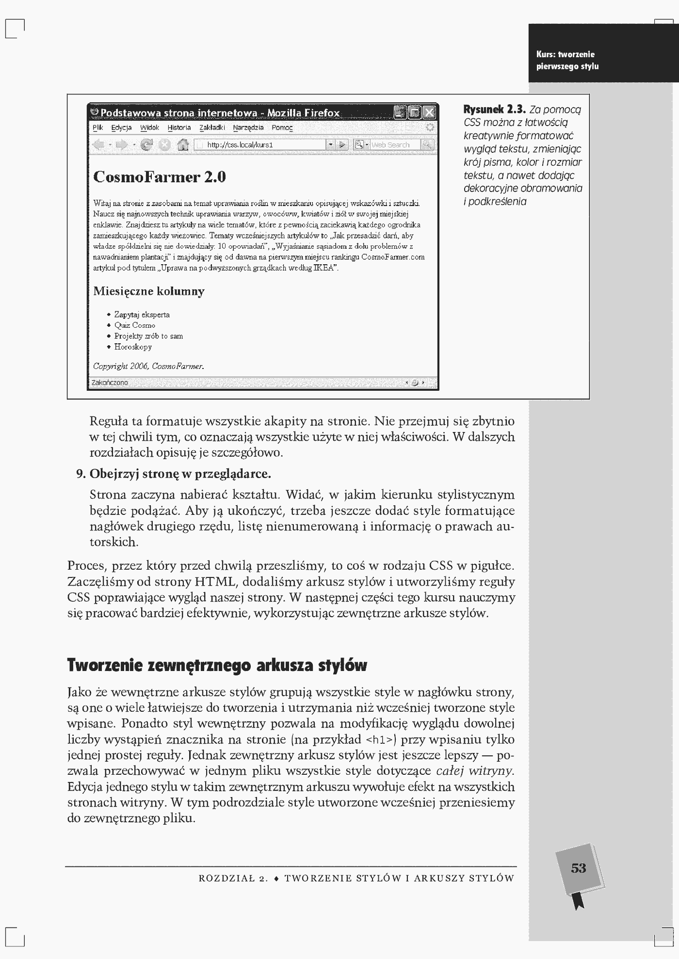 Fragment „CSS. Nieoficjalny podręcznik” — strona 22 z 25