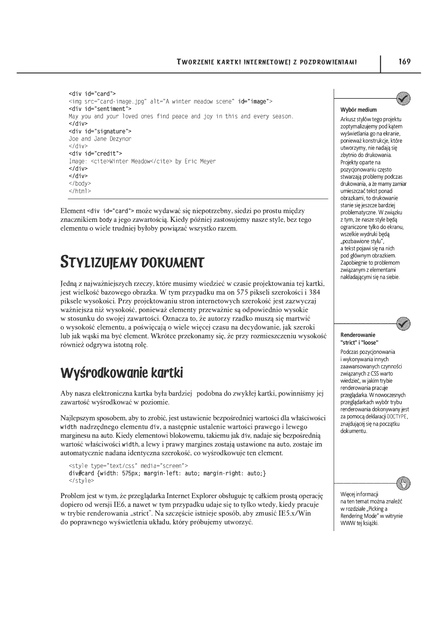 Fragment „CSS według Erica Meyera. Sztuka projektowania stron WWW” — strona 7 z 22