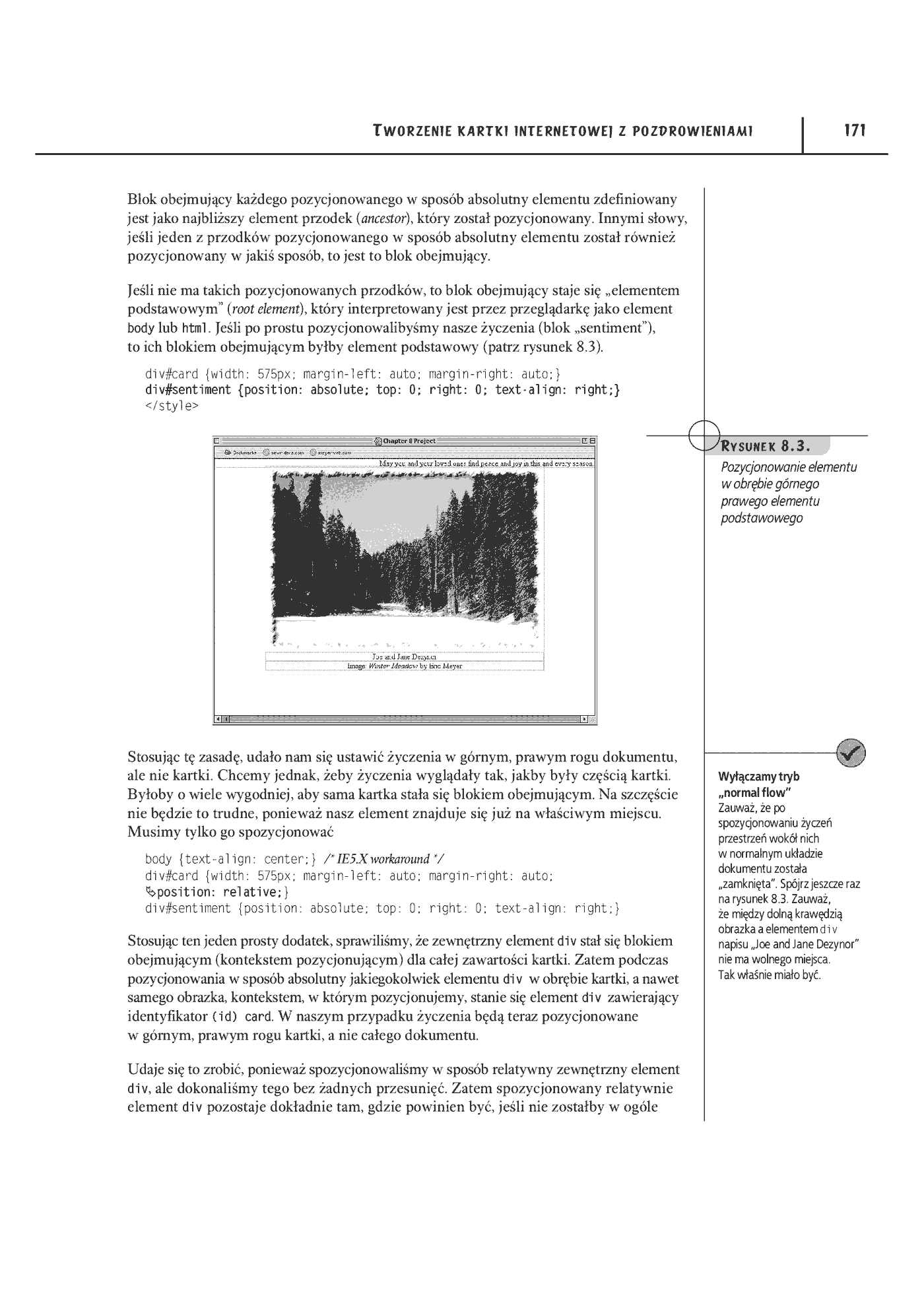 Fragment „CSS według Erica Meyera. Sztuka projektowania stron WWW” — strona 9 z 22