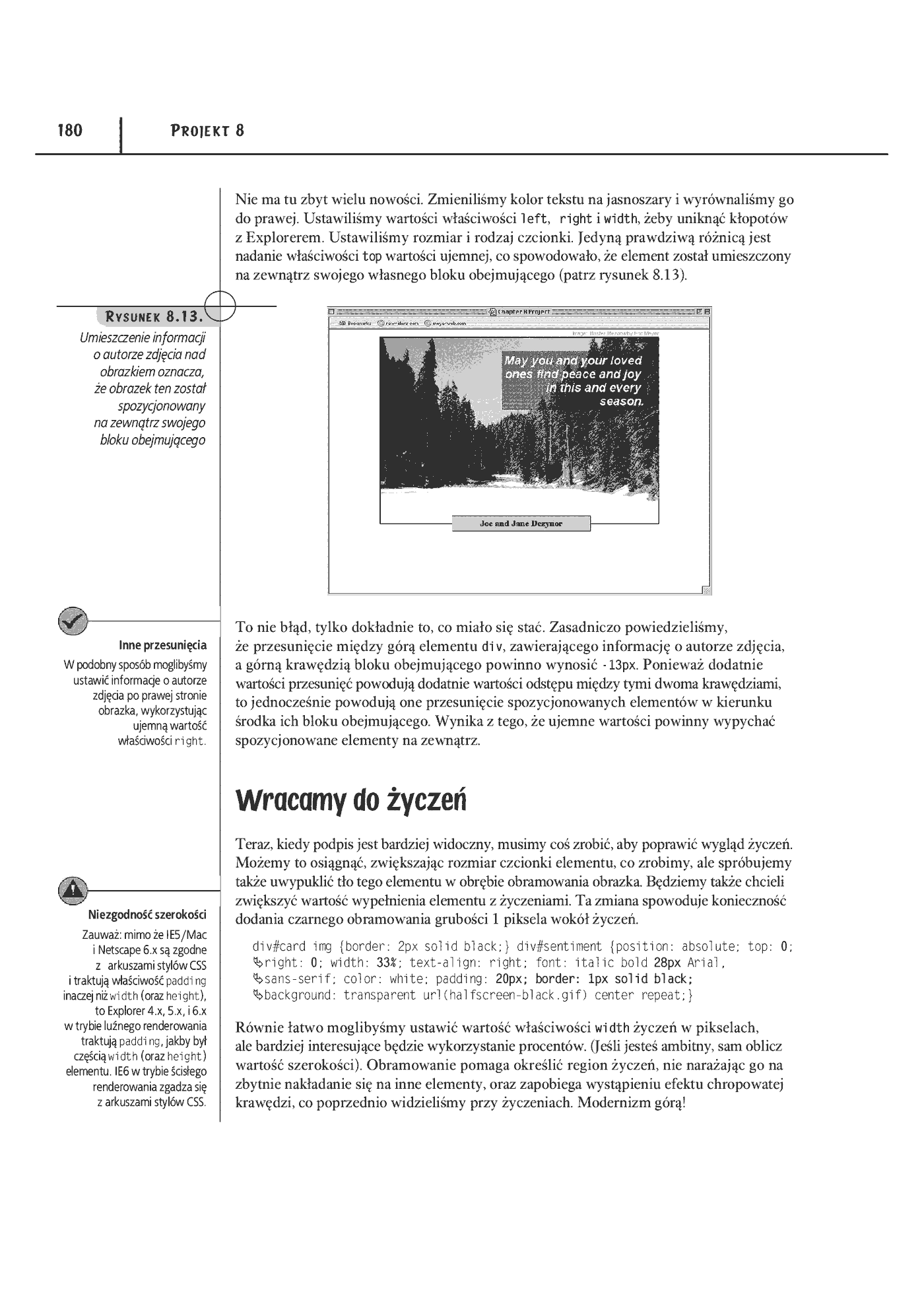 Fragment „CSS według Erica Meyera. Sztuka projektowania stron WWW” — strona 18 z 22