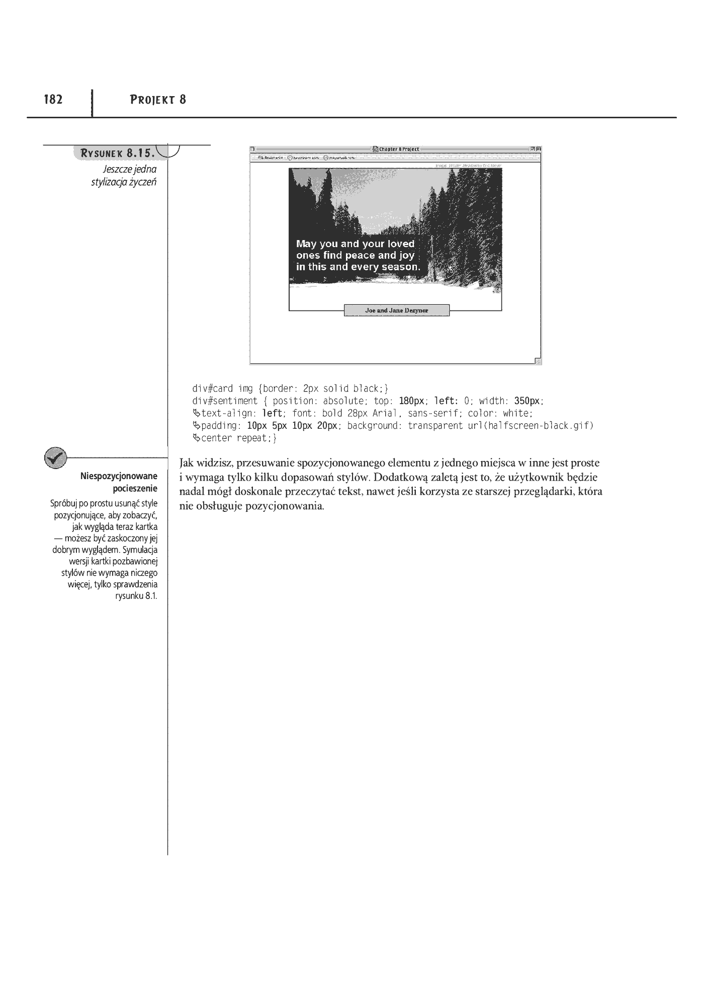 Fragment „CSS według Erica Meyera. Sztuka projektowania stron WWW” — strona 20 z 22