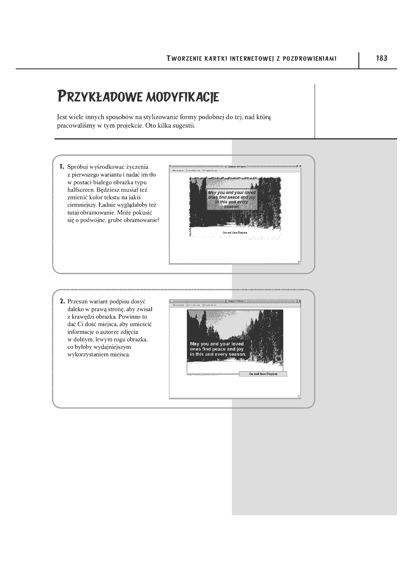 Fragment „CSS według Erica Meyera. Sztuka projektowania stron WWW” — strona 21 z 22