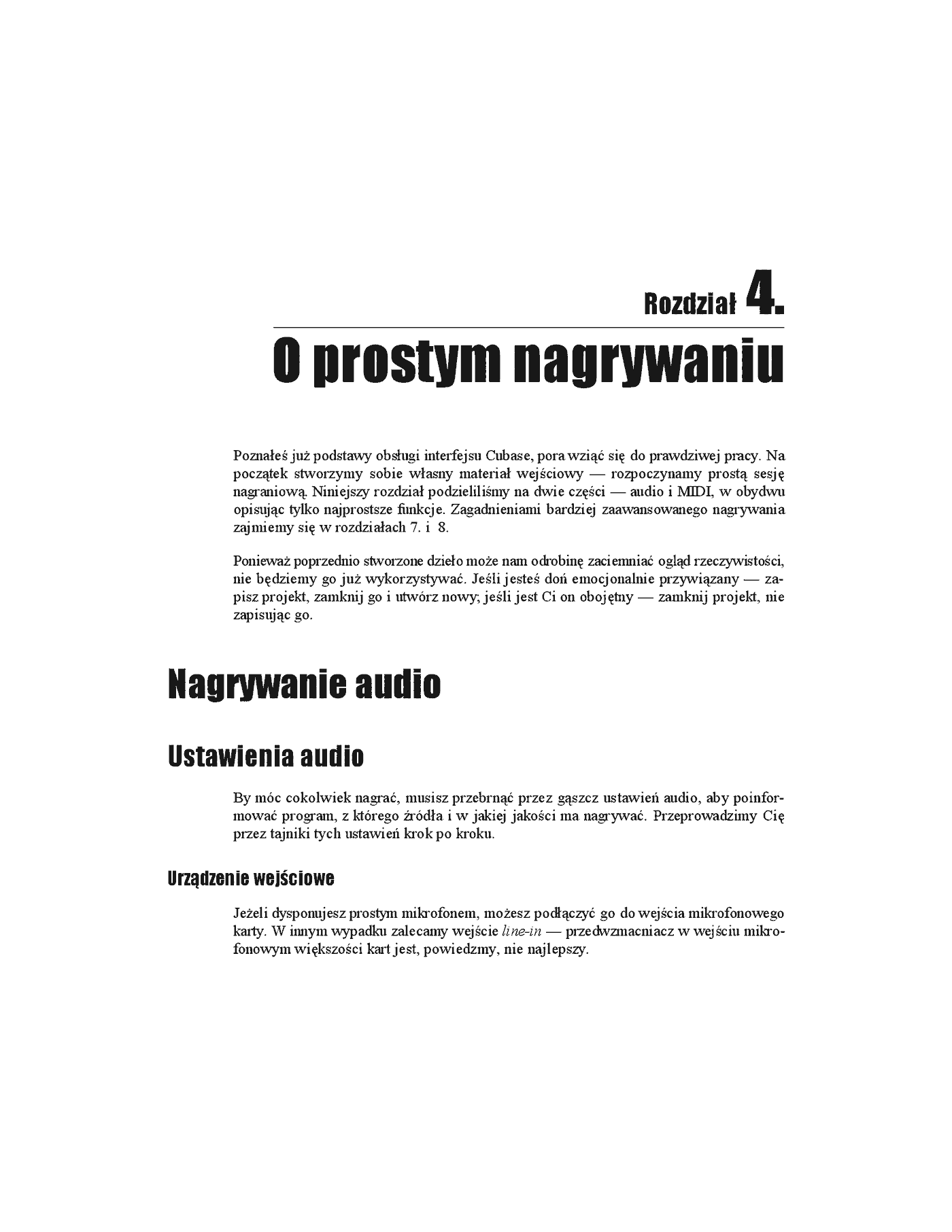 Fragment „Cubase SX. Ćwiczenia” — strona 5 z 11