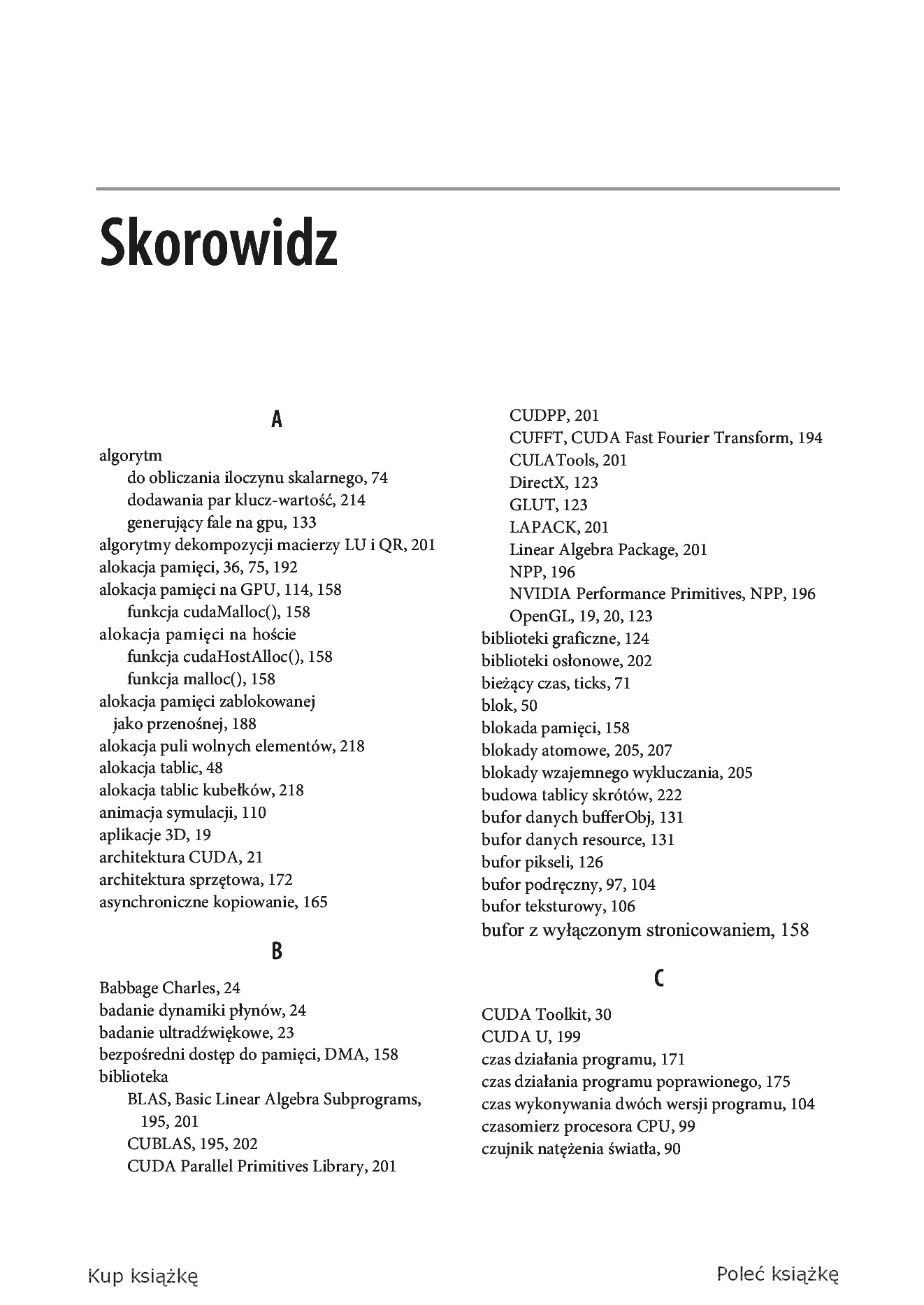 Fragment „CUDA w przykładach. Wprowadzenie do ogólnego programowania procesorów GPU” — strona 23 z 31
