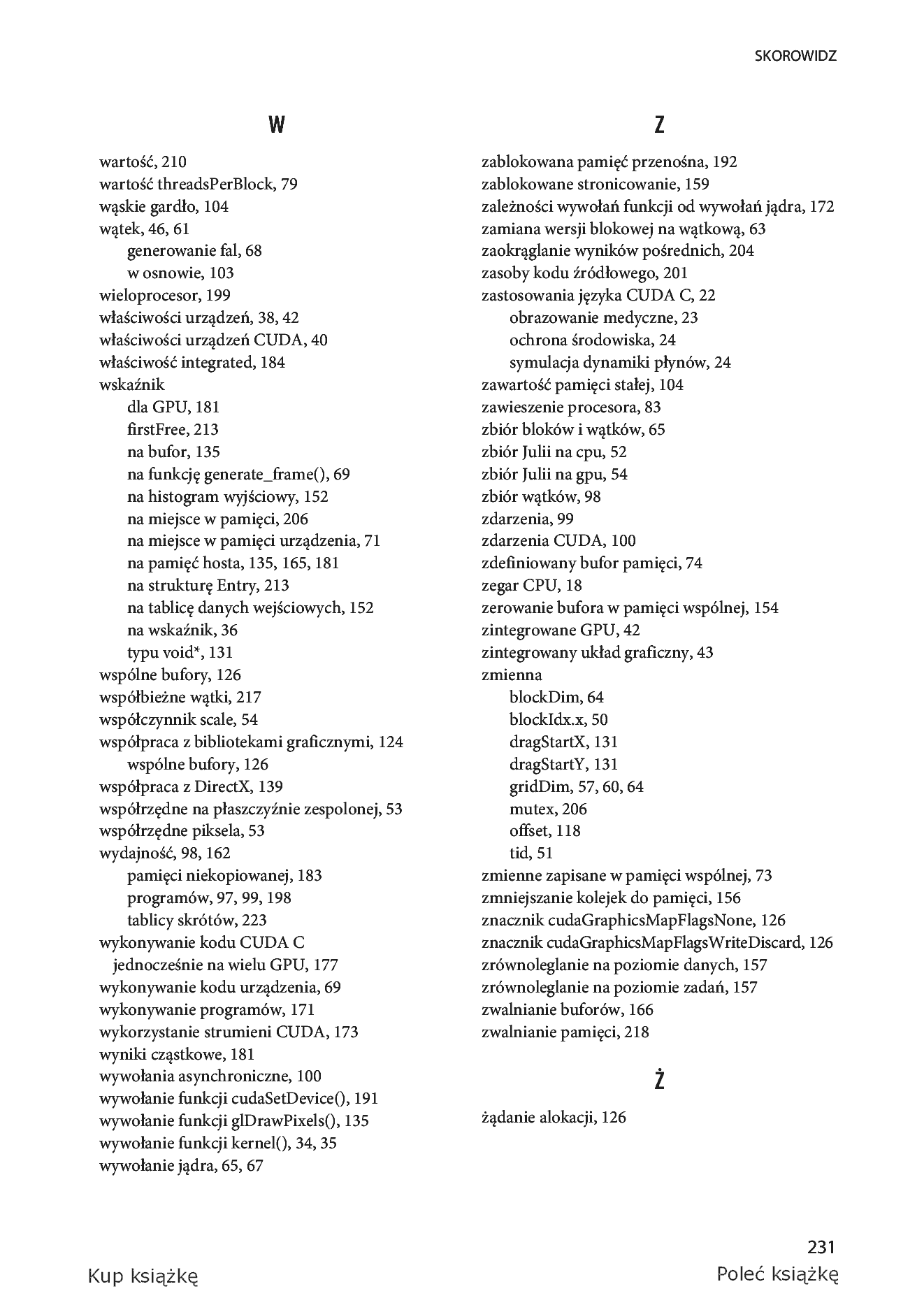 Fragment „CUDA w przykładach. Wprowadzenie do ogólnego programowania procesorów GPU” — strona 29 z 31