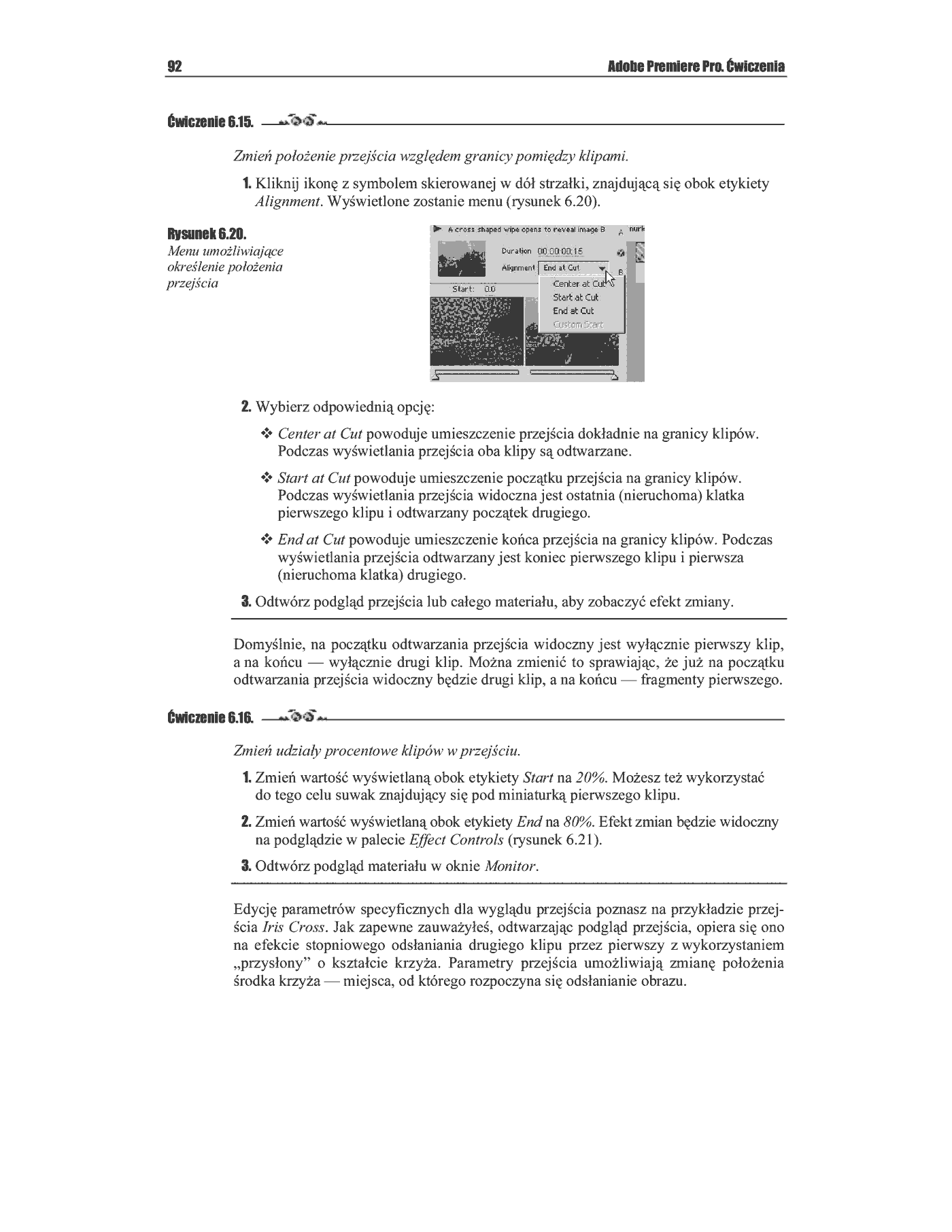 Fragment „Adobe Premiere Pro. Ćwiczenia” — strona 15 z 17