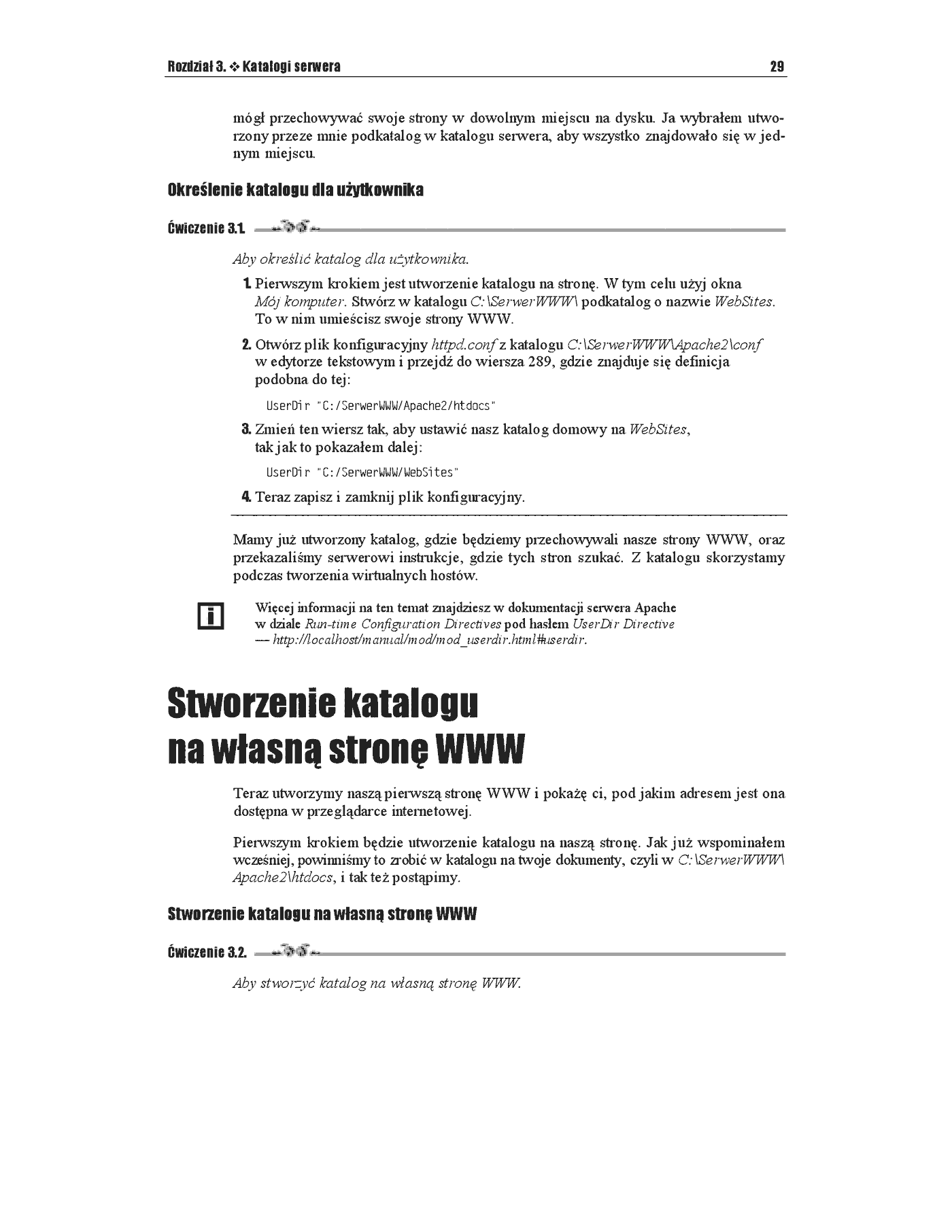 Fragment „Apache 2.0 dla Windows. Ćwiczenia” — strona 6 z 13