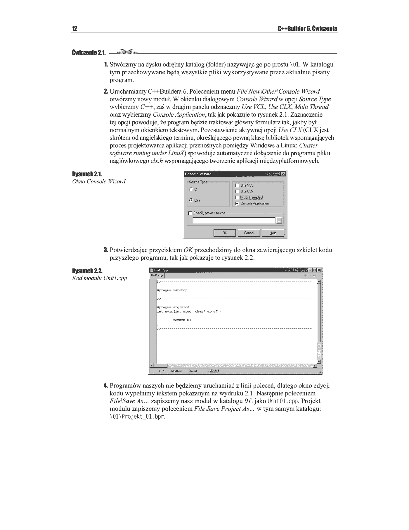 Fragment „C++Builder 6. Ćwiczenia” — strona 5 z 49