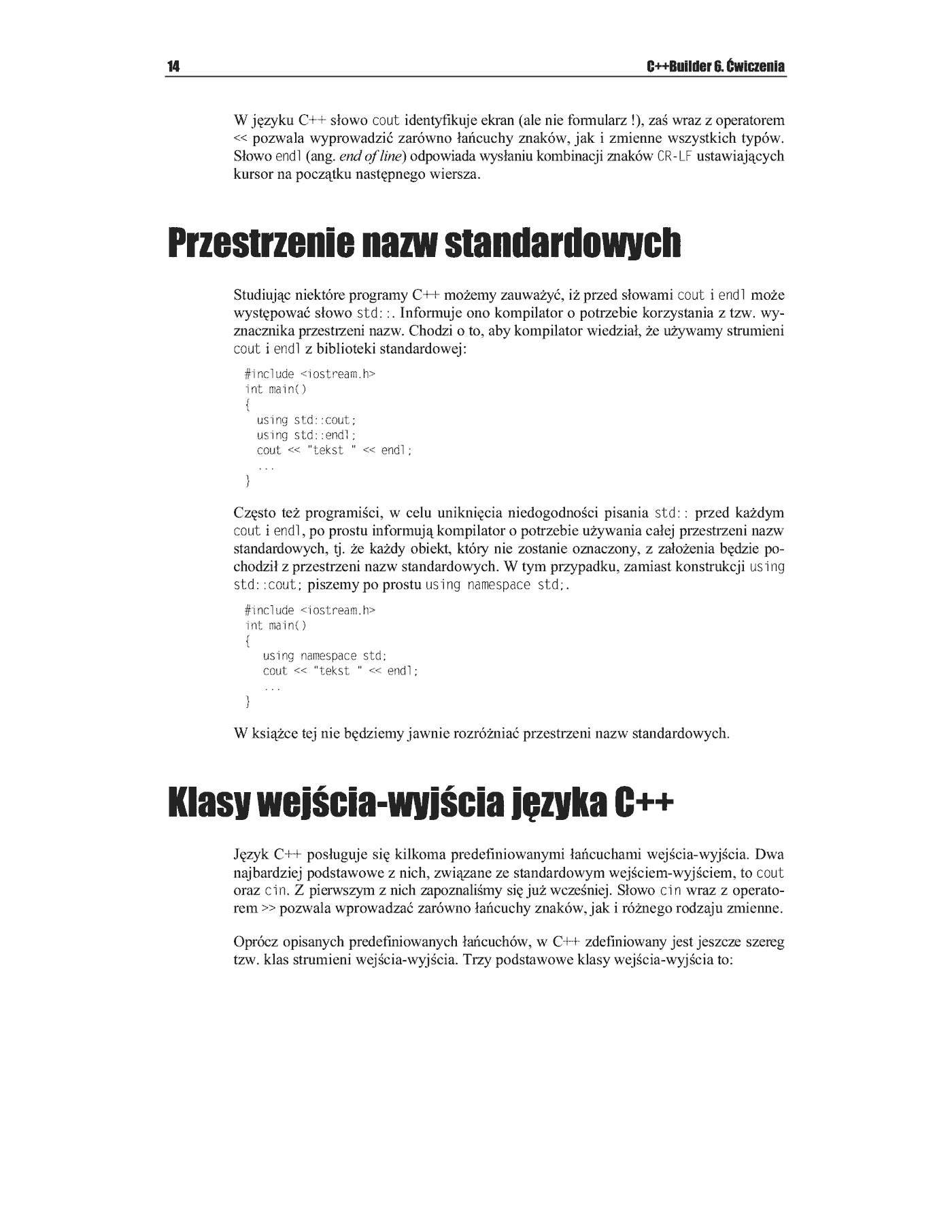 Fragment „C++Builder 6. Ćwiczenia” — strona 7 z 49