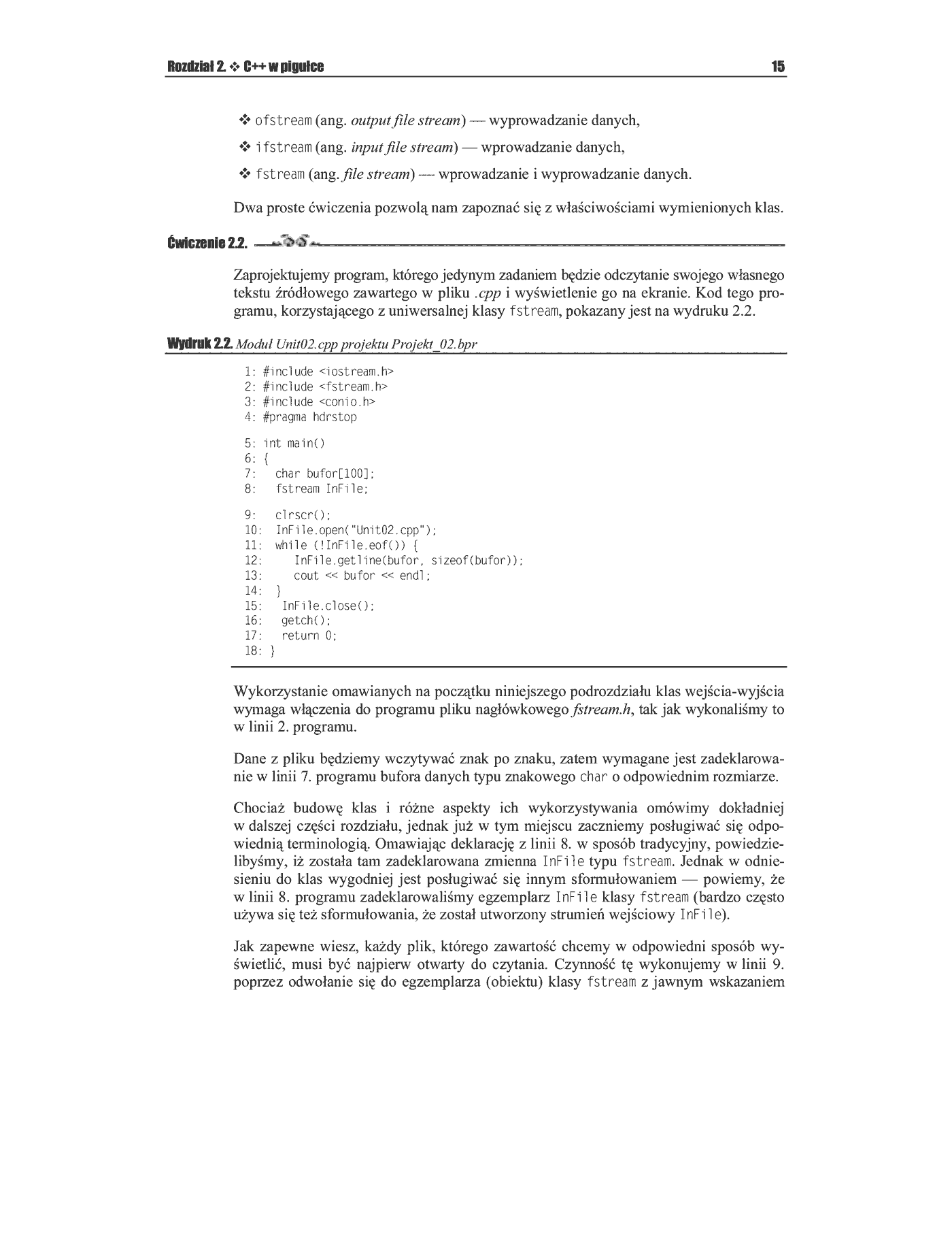 Fragment „C++Builder 6. Ćwiczenia” — strona 8 z 49