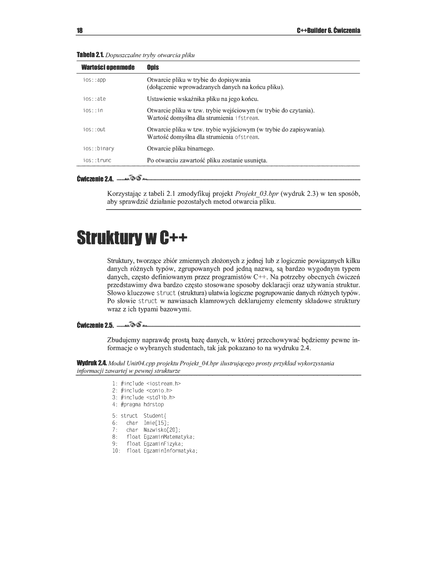 Fragment „C++Builder 6. Ćwiczenia” — strona 11 z 49