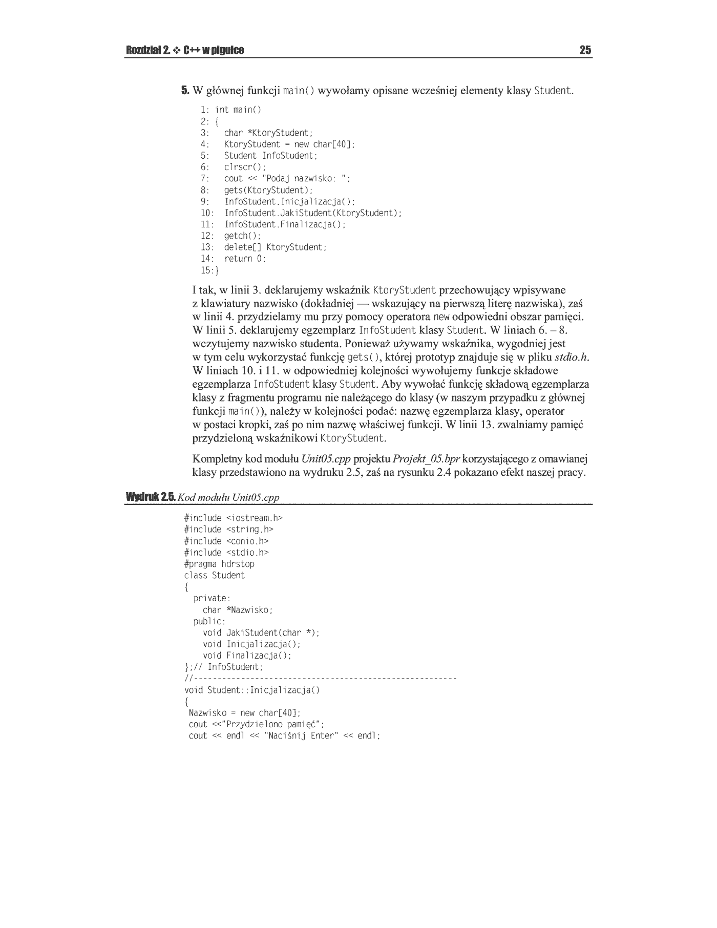 Fragment „C++Builder 6. Ćwiczenia” — strona 18 z 49