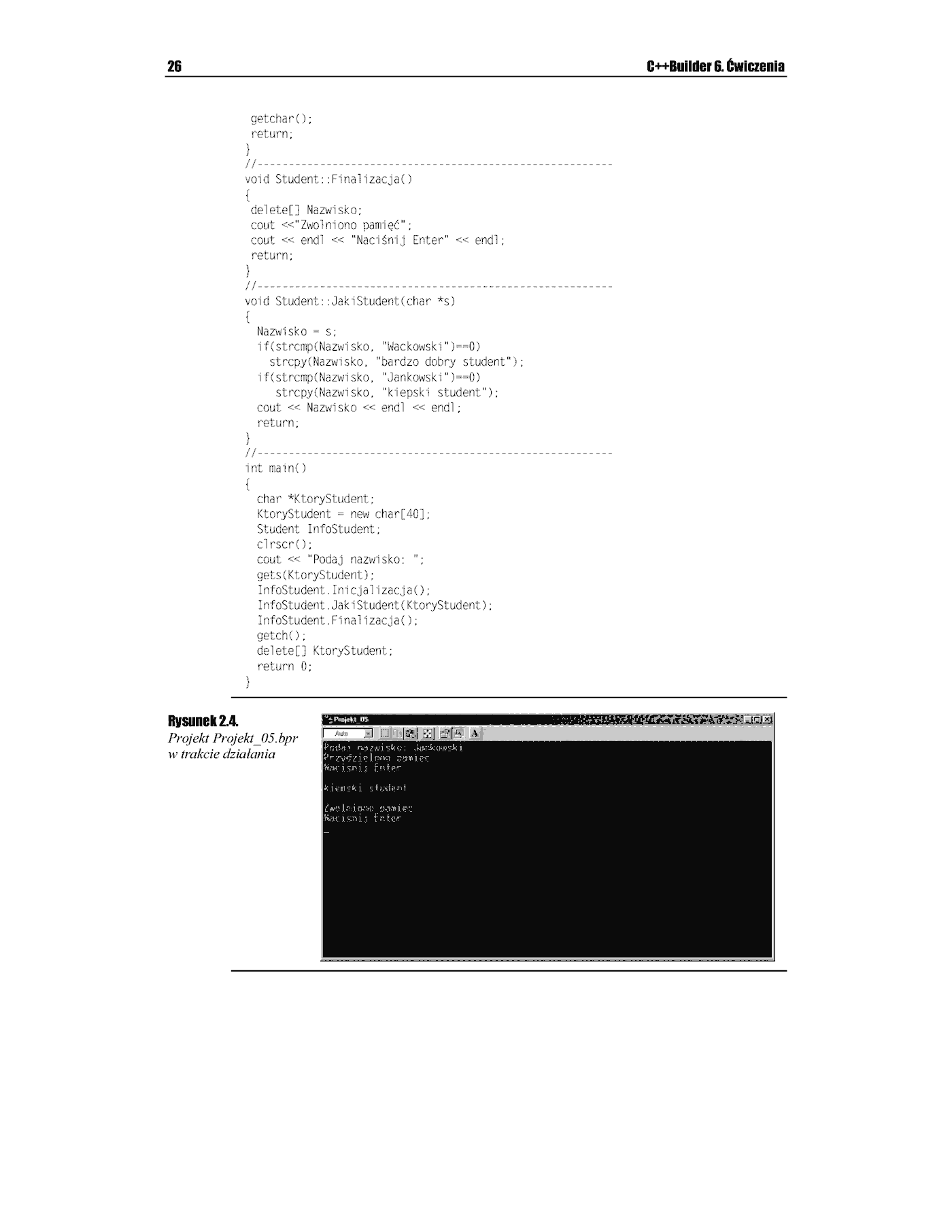 Fragment „C++Builder 6. Ćwiczenia” — strona 19 z 49