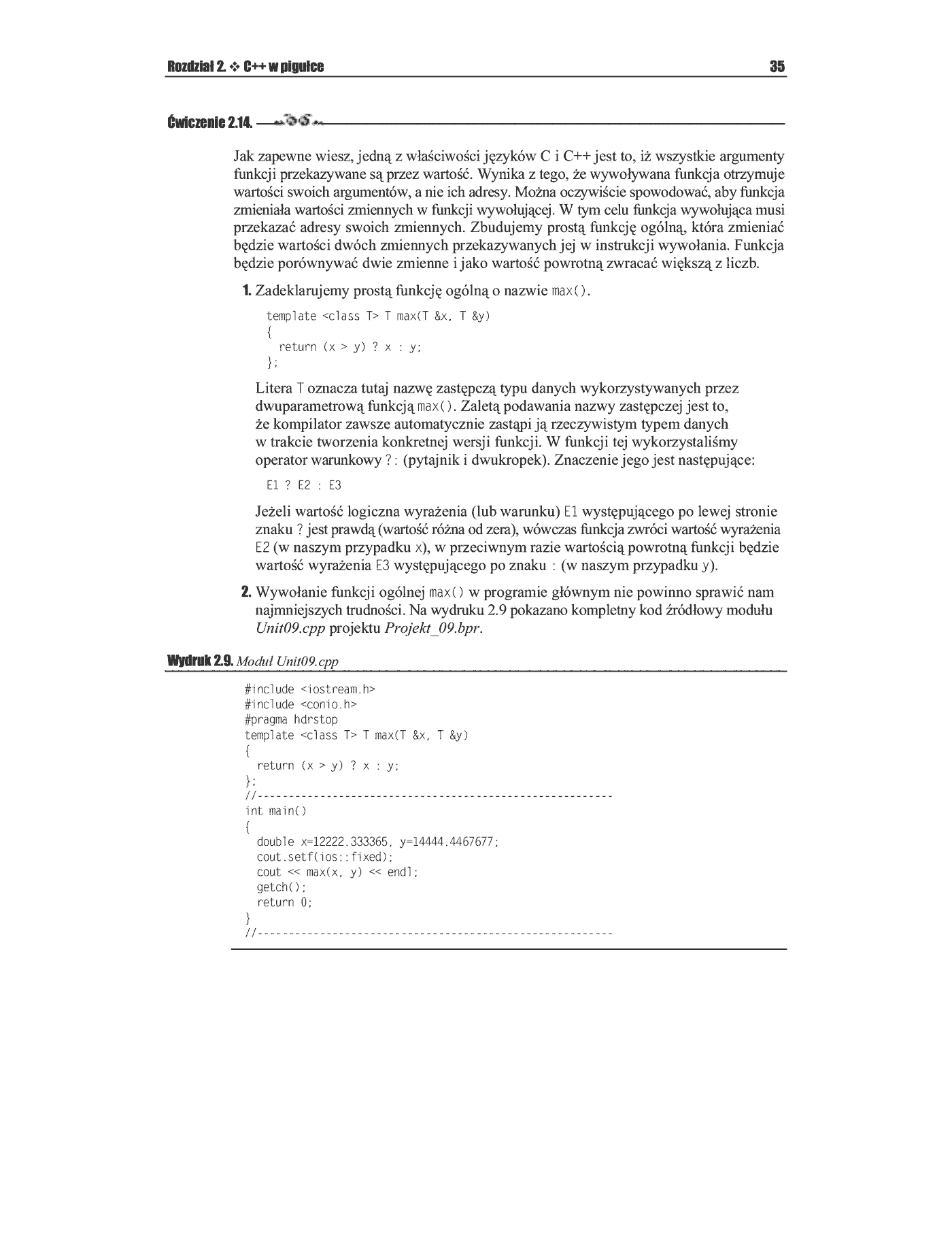 Fragment „C++Builder 6. Ćwiczenia” — strona 28 z 49