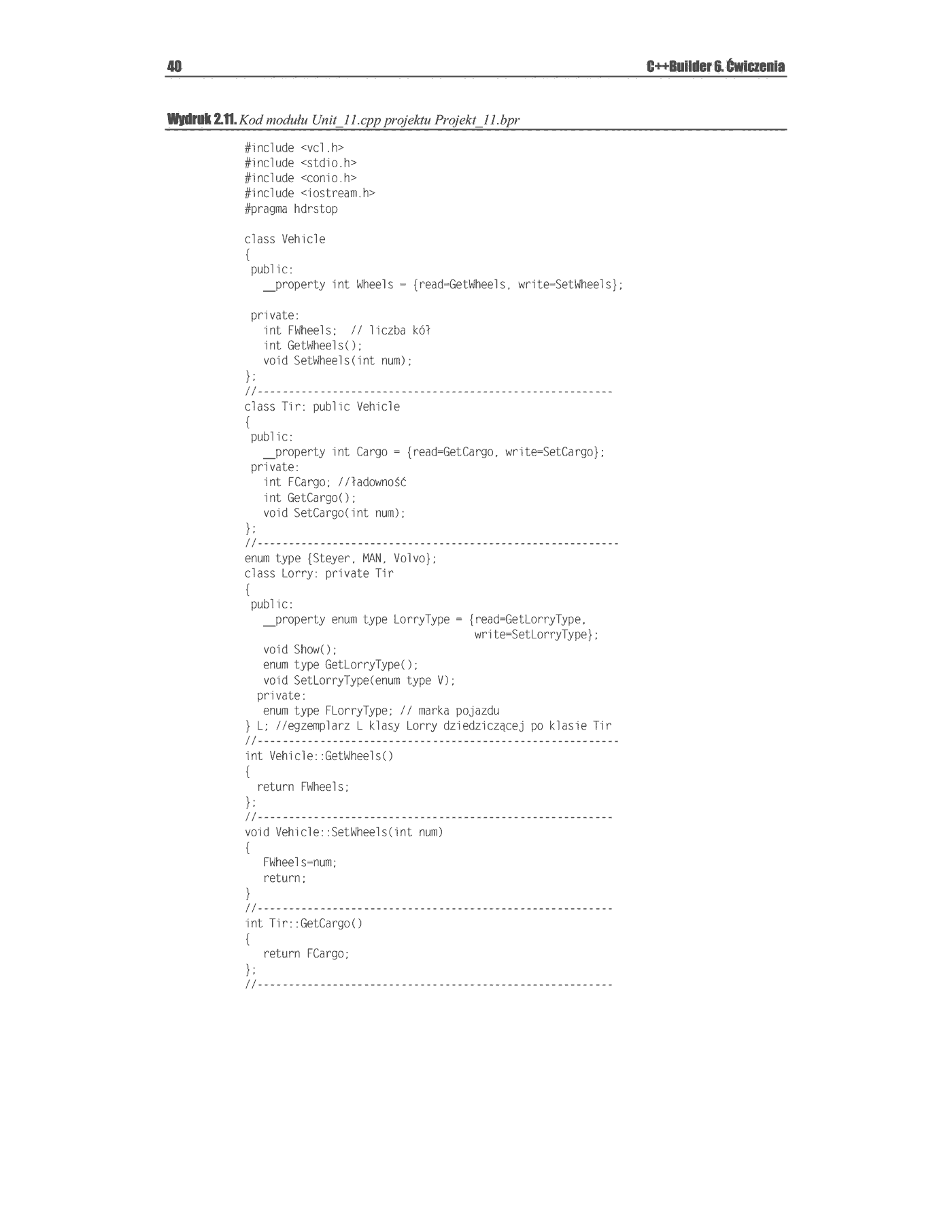 Fragment „C++Builder 6. Ćwiczenia” — strona 33 z 49