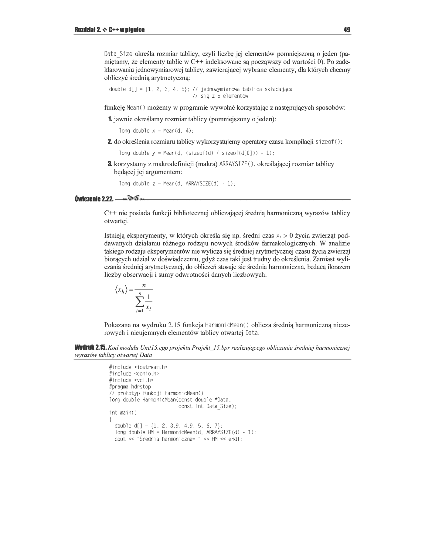 Fragment „C++Builder 6. Ćwiczenia” — strona 42 z 49